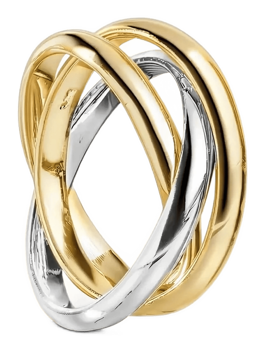 Timi of Sweden - Alvy - Twist Ring Stainless Steel - multi colored - 1