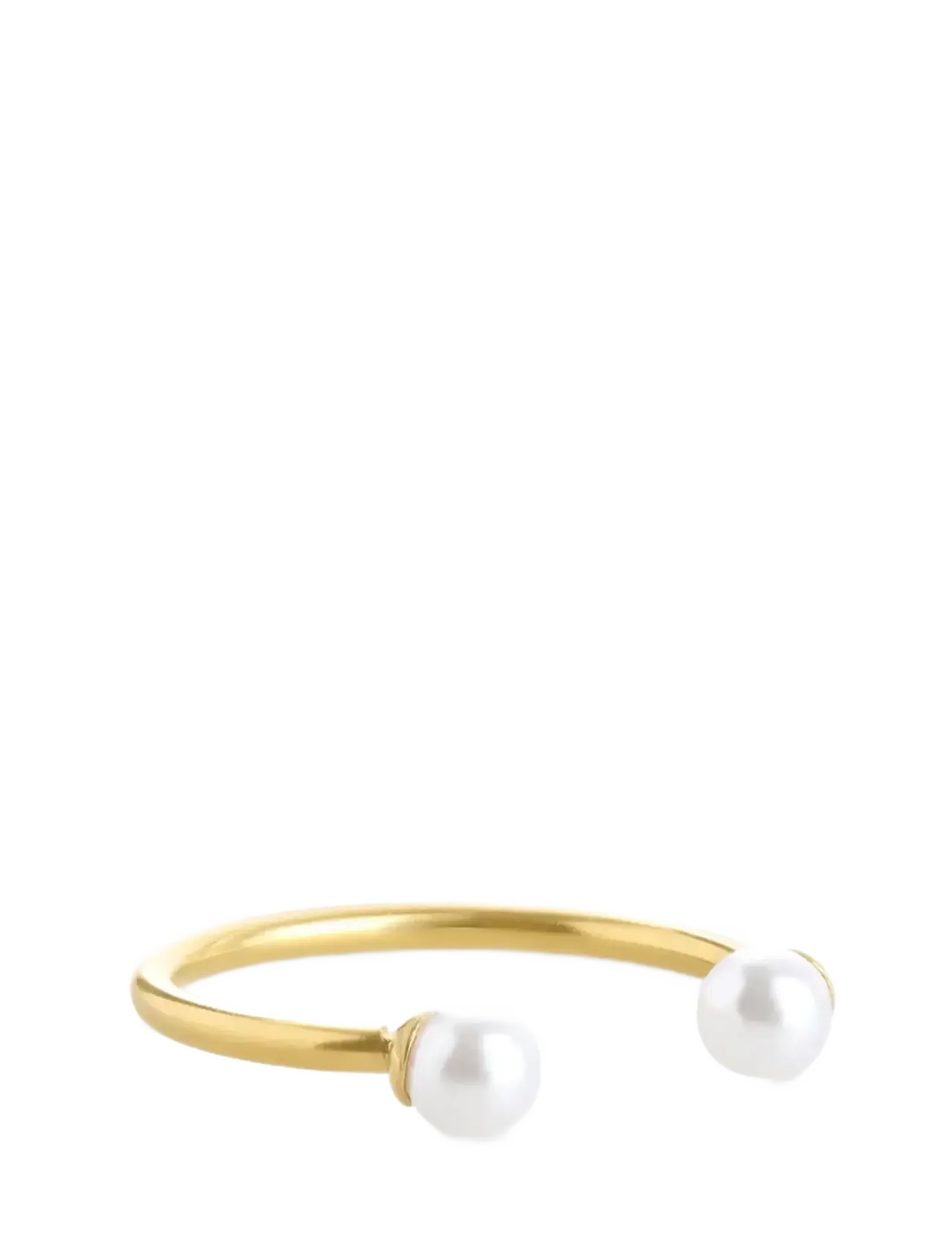 Timi of Sweden Mirabel - Pearl Ring Stainless Steel - Accessoires - GOLD / gold