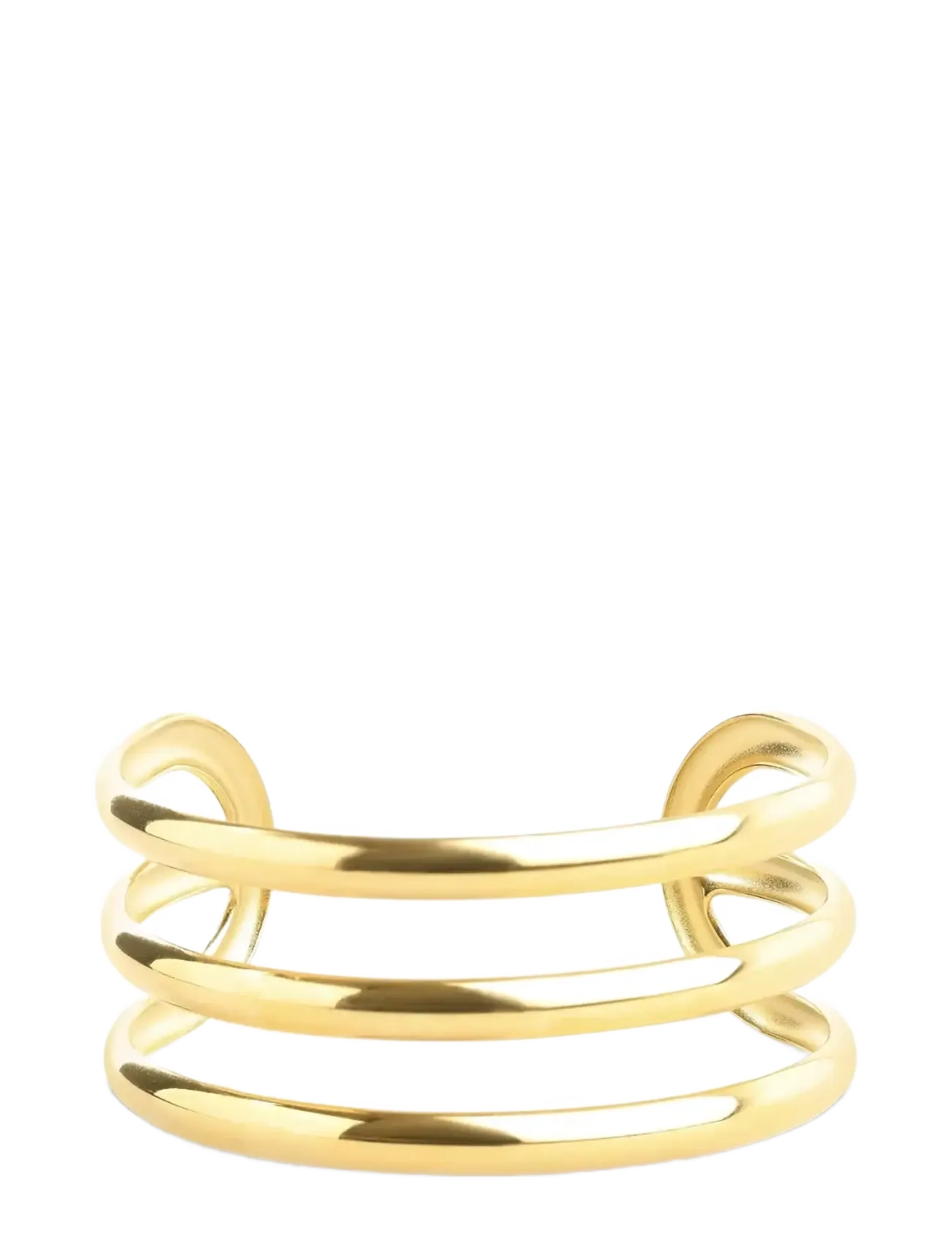 Timi of Sweden Norma - Triple Bangle Bracelet Stainless Steel - Armringe - GOLD / gold