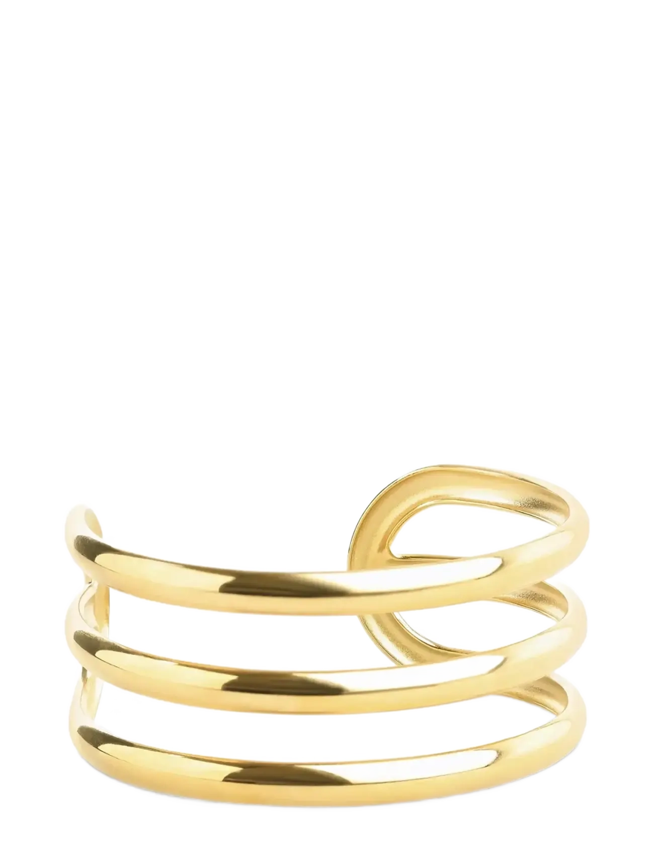 Timi of Sweden - Norma - Triple Bangle Bracelet Stainless Steel - peoriided outlet-hindadega - gold - 2