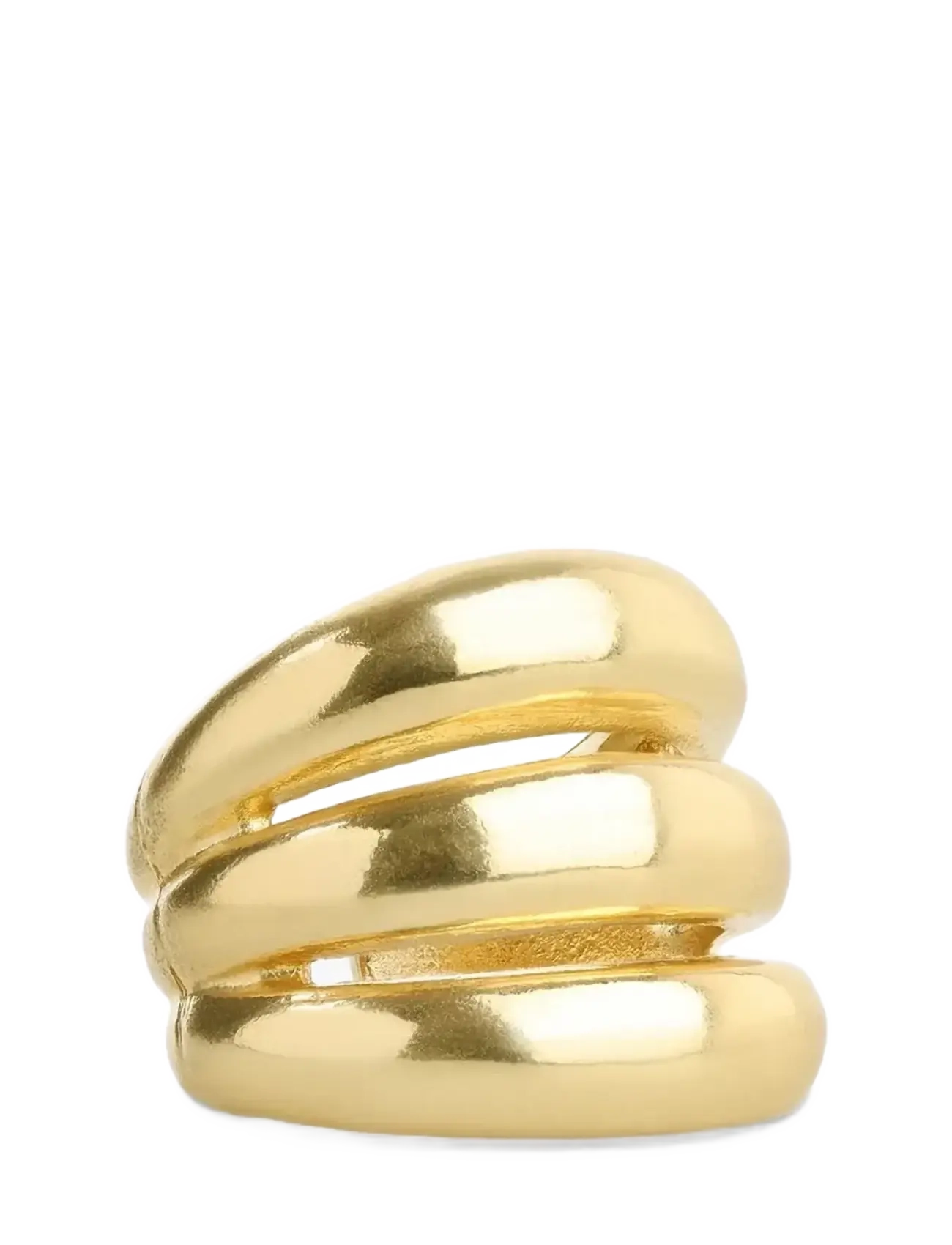 Timi of Sweden Daga - Triple Ring Stainless Steel - Aksessuaarid - GOLD / gold