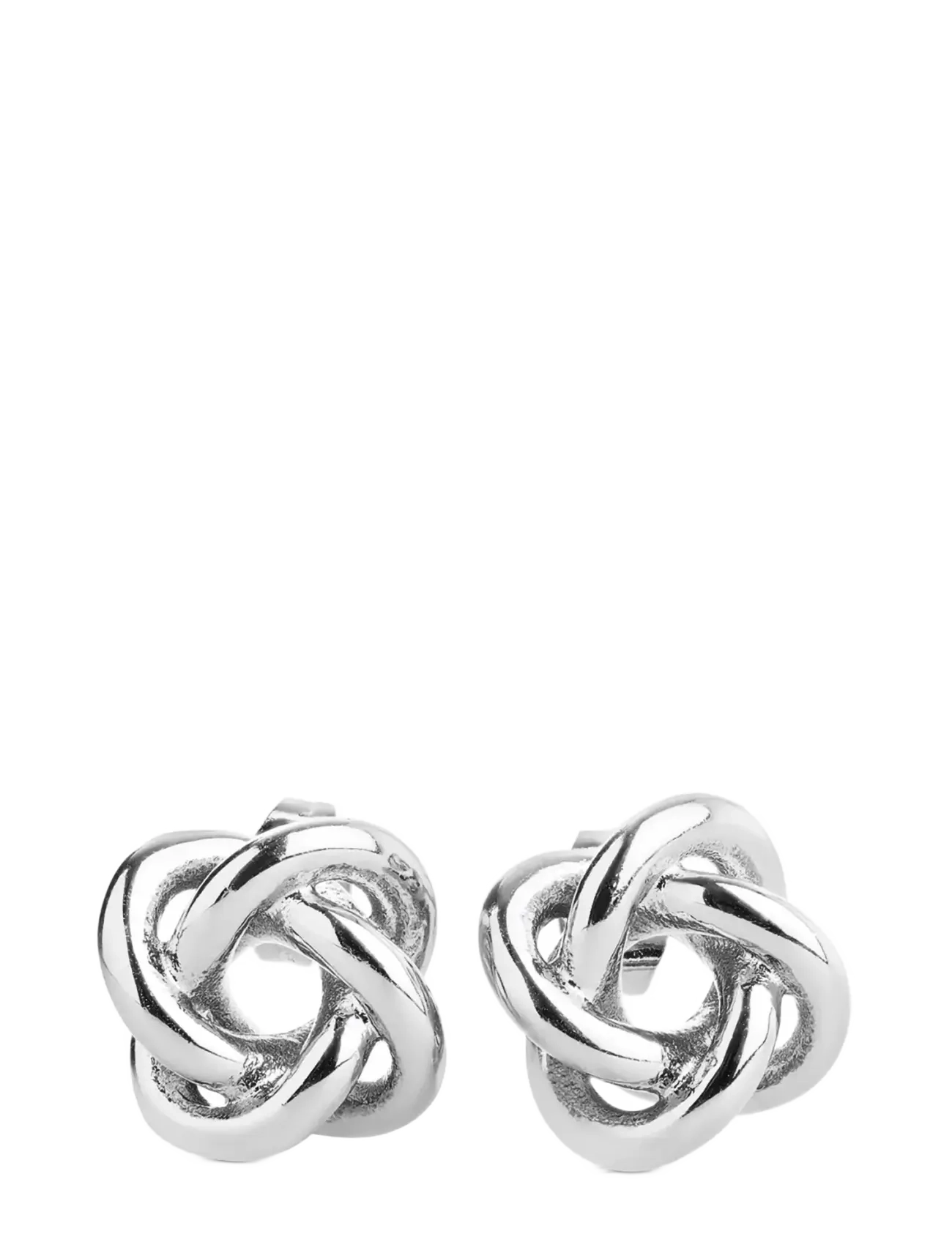 Timi of Sweden Karla - Knot Stud Earrings Stainless Steel - Accessories - SILVER / silver