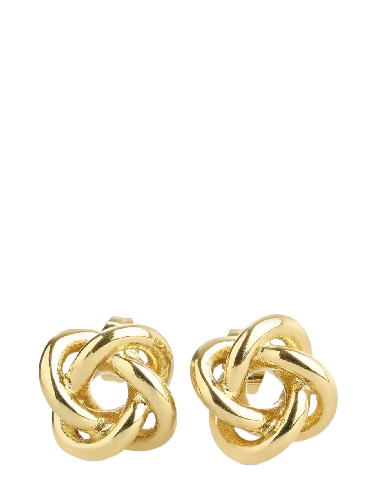 Timi of Sweden Karla - Knot Stud Earrings Stainless Steel - Aksessuaarid - GOLD / gold