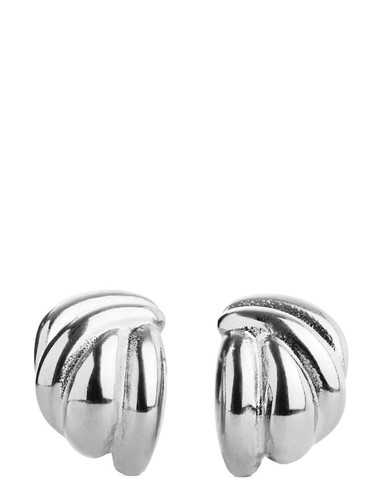 Timi of Sweden Siv - Twisted Stud Earrings Stainless Steel - Accessories - SILVER / silver