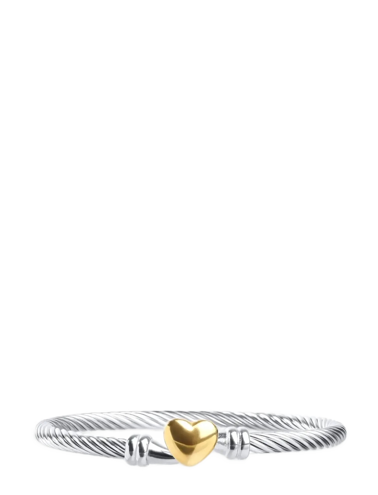 Timi of Sweden Tuva - Heart Bracelet Stainless Steel - Armringe - MULTI COLORED / silver