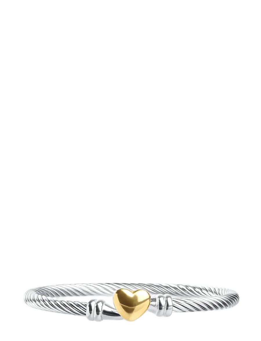 Timi of Sweden - Tuva - Heart Bracelet Stainless Steel - multi colored - 1