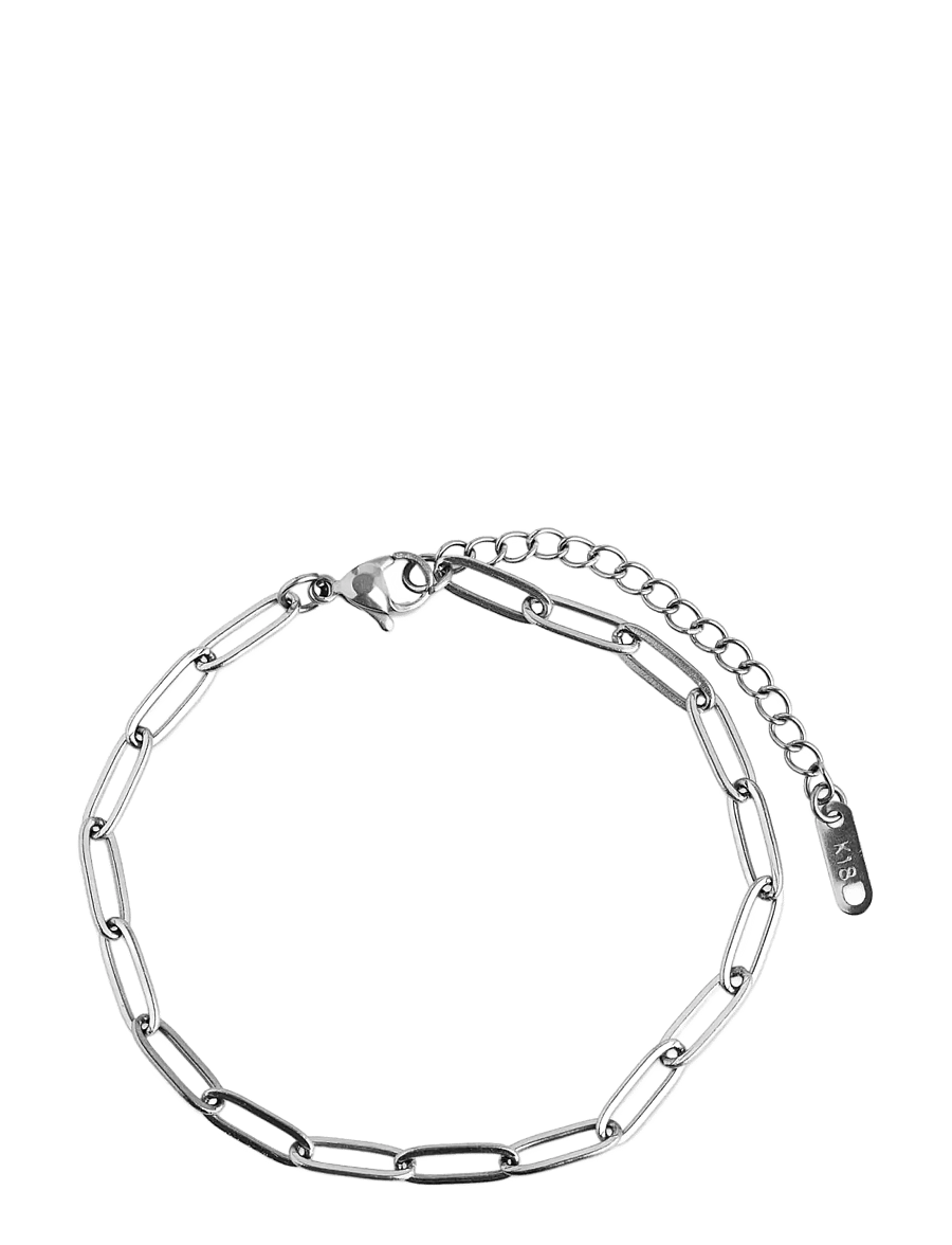Timi of Sweden - Eira - Link Chain Bracelet Stainless Steel - kettenarmbänder - silver - 0