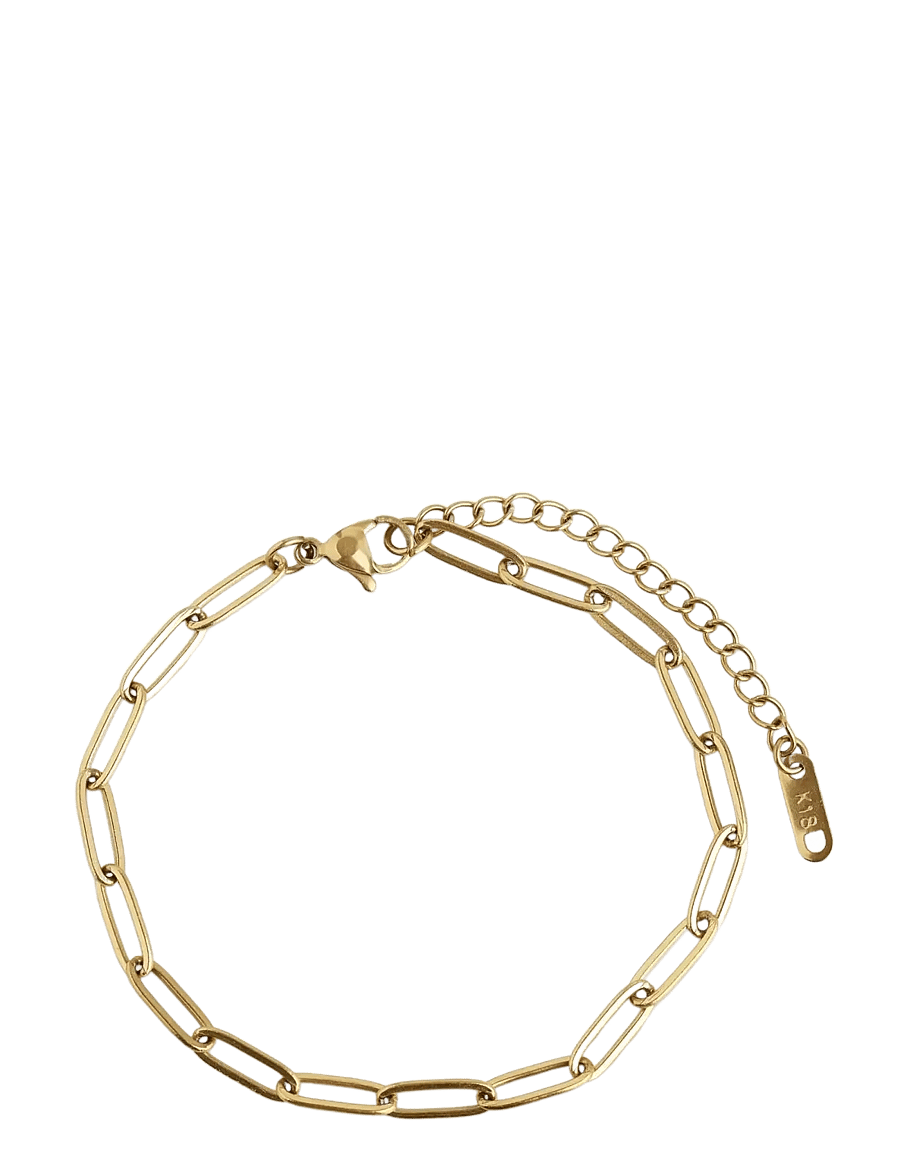 Timi of Sweden - Eira - Link Chain Bracelet Stainless Steel - kettenarmbänder - gold - 1