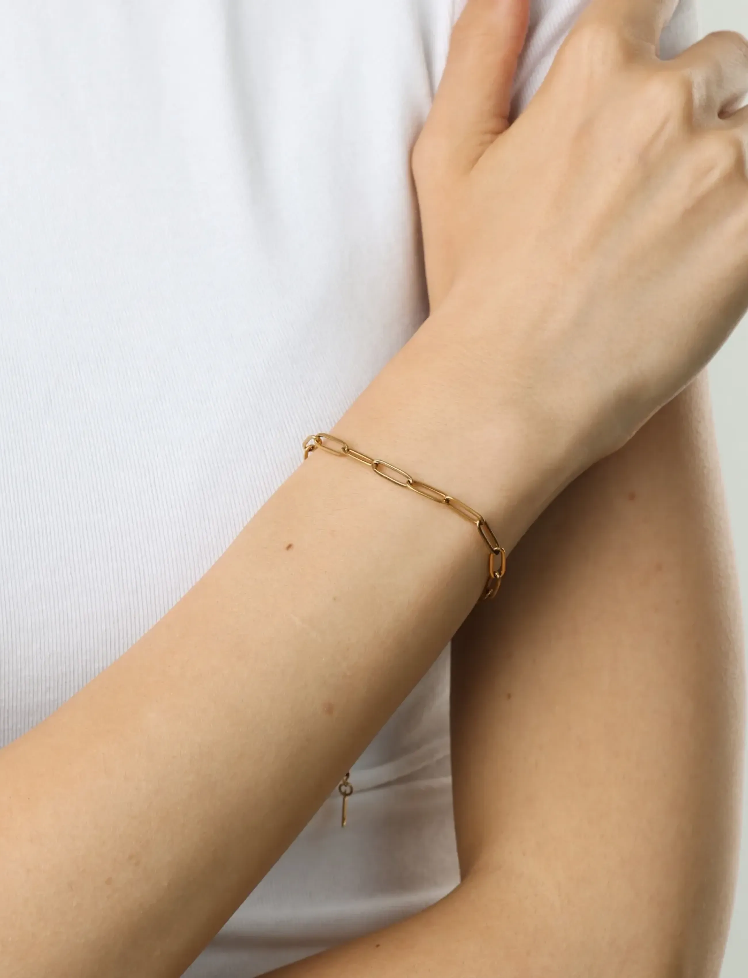 Timi of Sweden - Eira - Link Chain Bracelet Stainless Steel - kettenarmbänder - gold - 3
