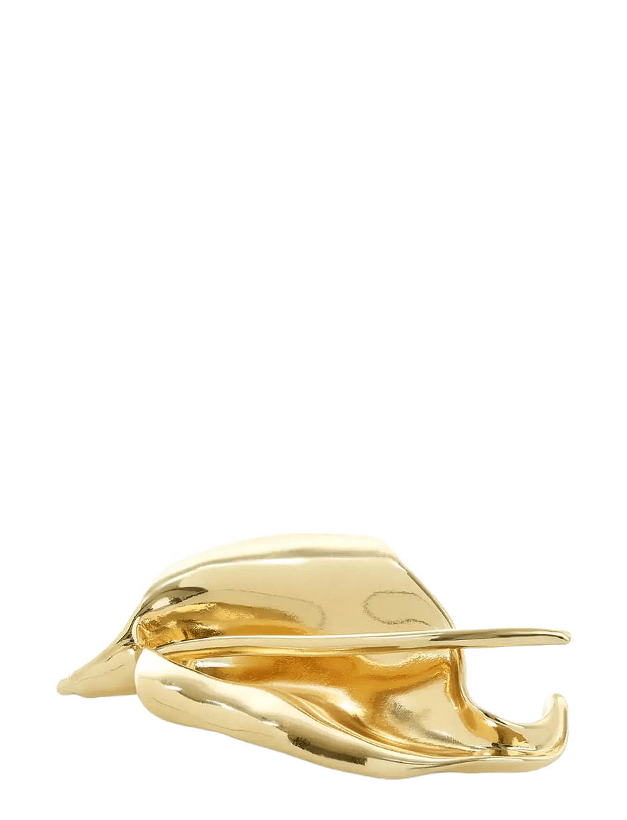 Timi of Sweden - Leslie - Abstract Brooch Gold - broschen - gold - 1