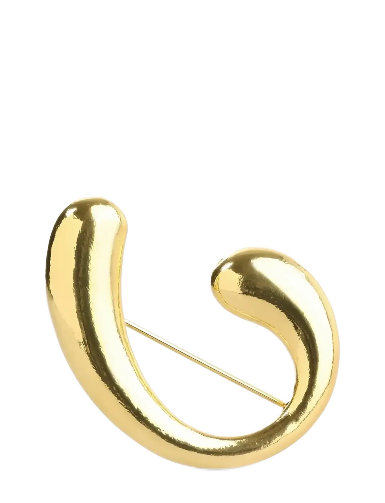 Timi of Sweden Novelia - Sculptural Brooch Gold - Accessoires - GOLD / gold