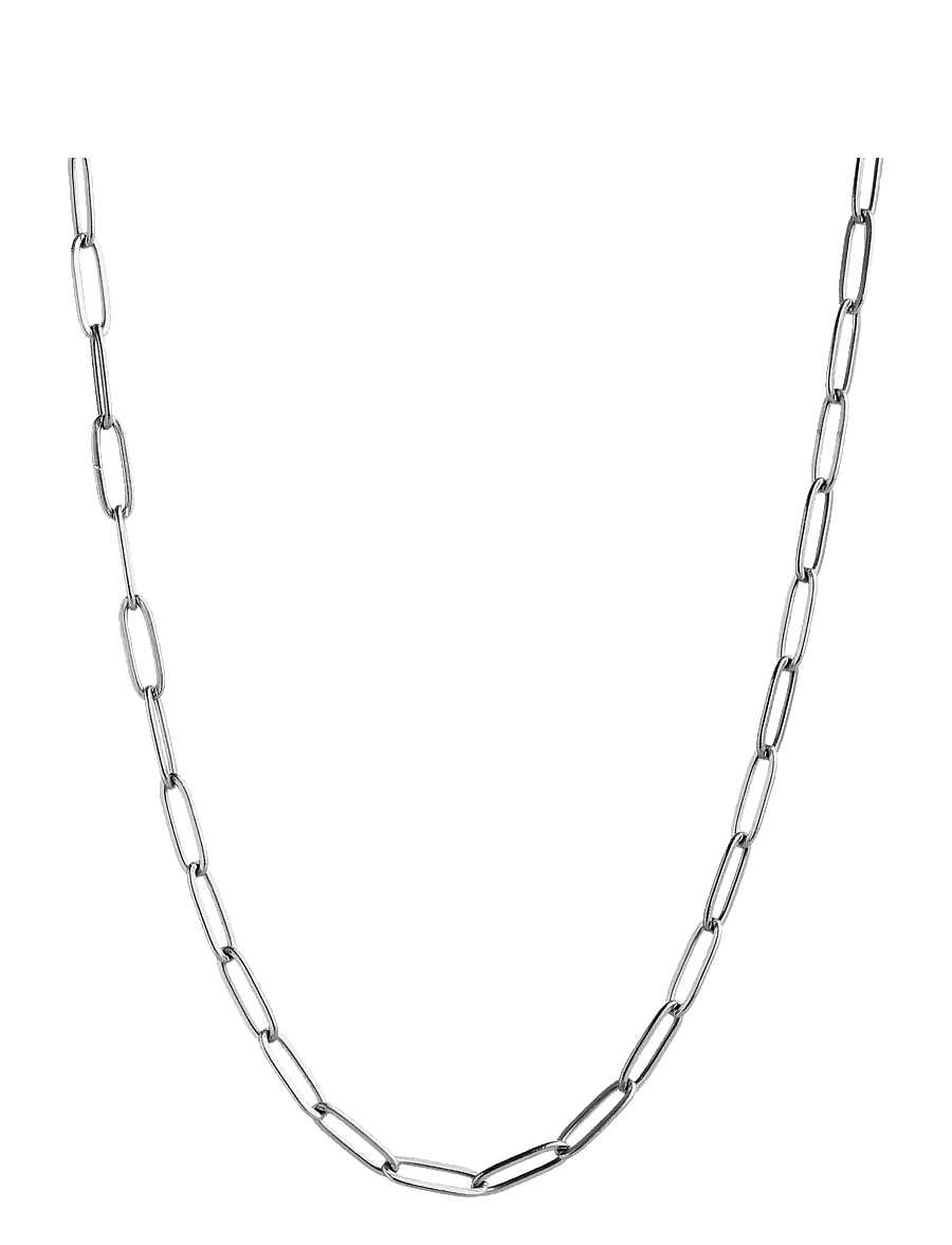 Timi of Sweden - Eira - Link Chain Necklace Stainless Steel - halsketten - silver - 0