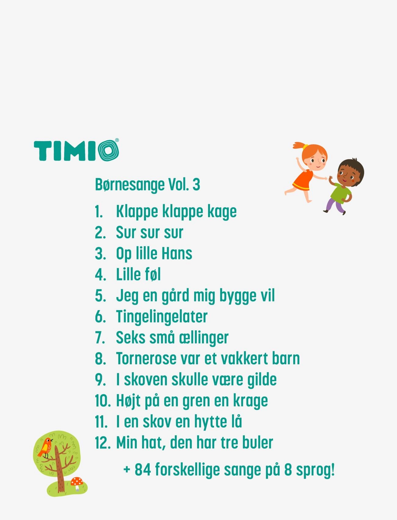 Timio - TIMIO Disc Set 4 - Nursery Rhymes, Fairy Tales, Dinosaurs and Small Insects - multi coloured - 3