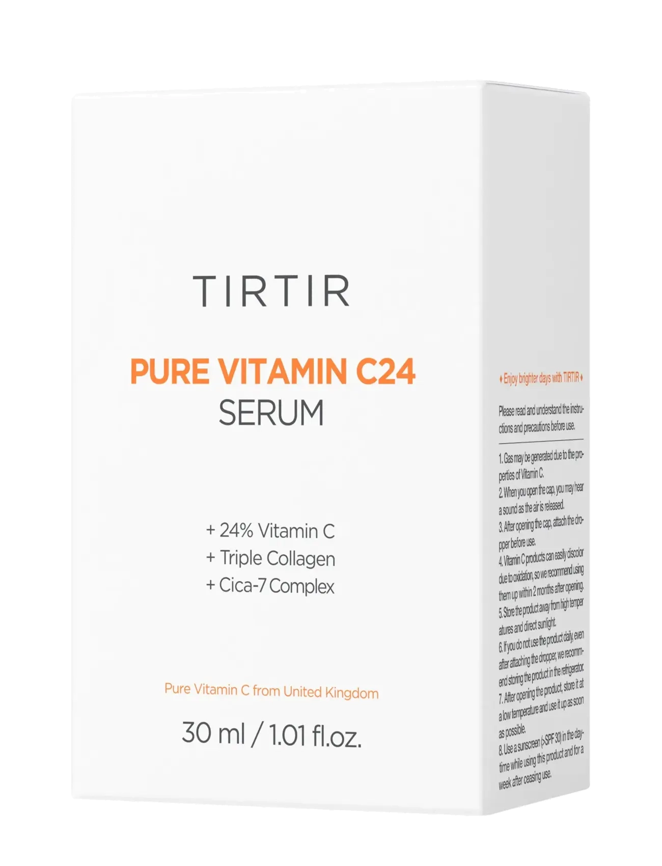 TIRTIR Pure Vitamin C24 Serum, Serum, Nude, Str: 30 ML