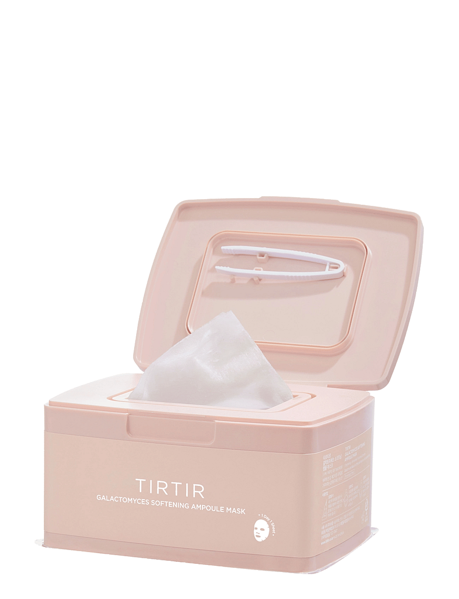 TIRTIR - TIRTIR Galactomyces Ampoule Mask - koreansk hudvård - transparent - 1