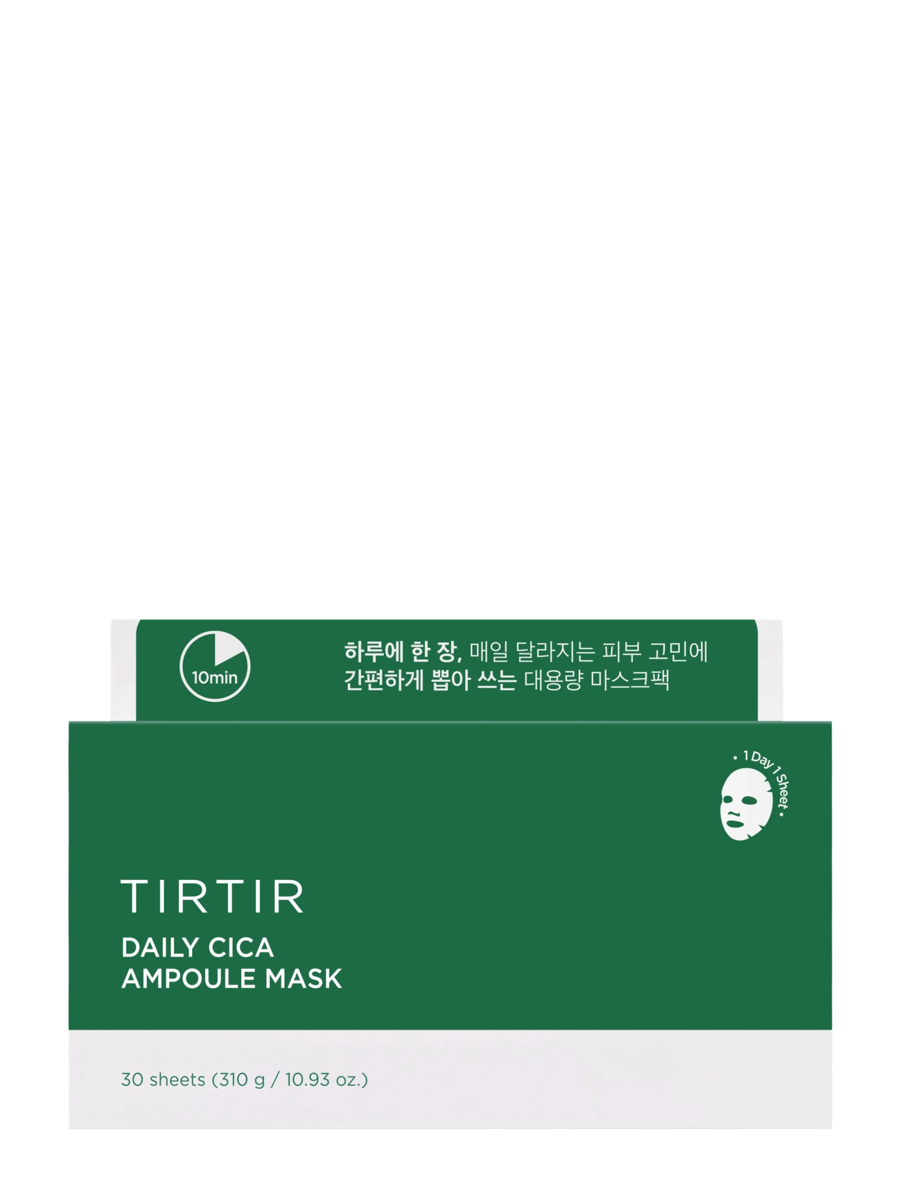 TIRTIR Tirtir Tea Tree Clear Ampoule Mask, 310 ml, Nude, Ansigtsmasker > Fugtgivende Maske, Dame