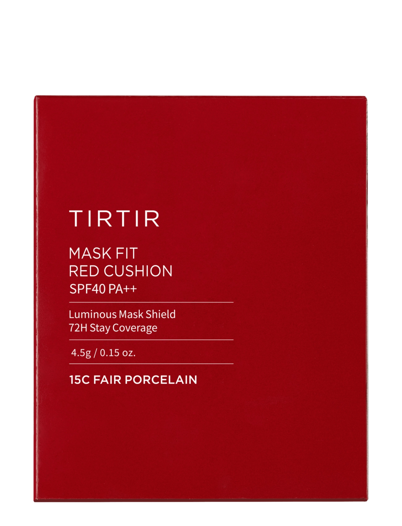 TIRTIR - TIRTIR Mask Fit Red Mini Cushion 15C Fair Porcelain - makeup - 15c fair porcelain - 2