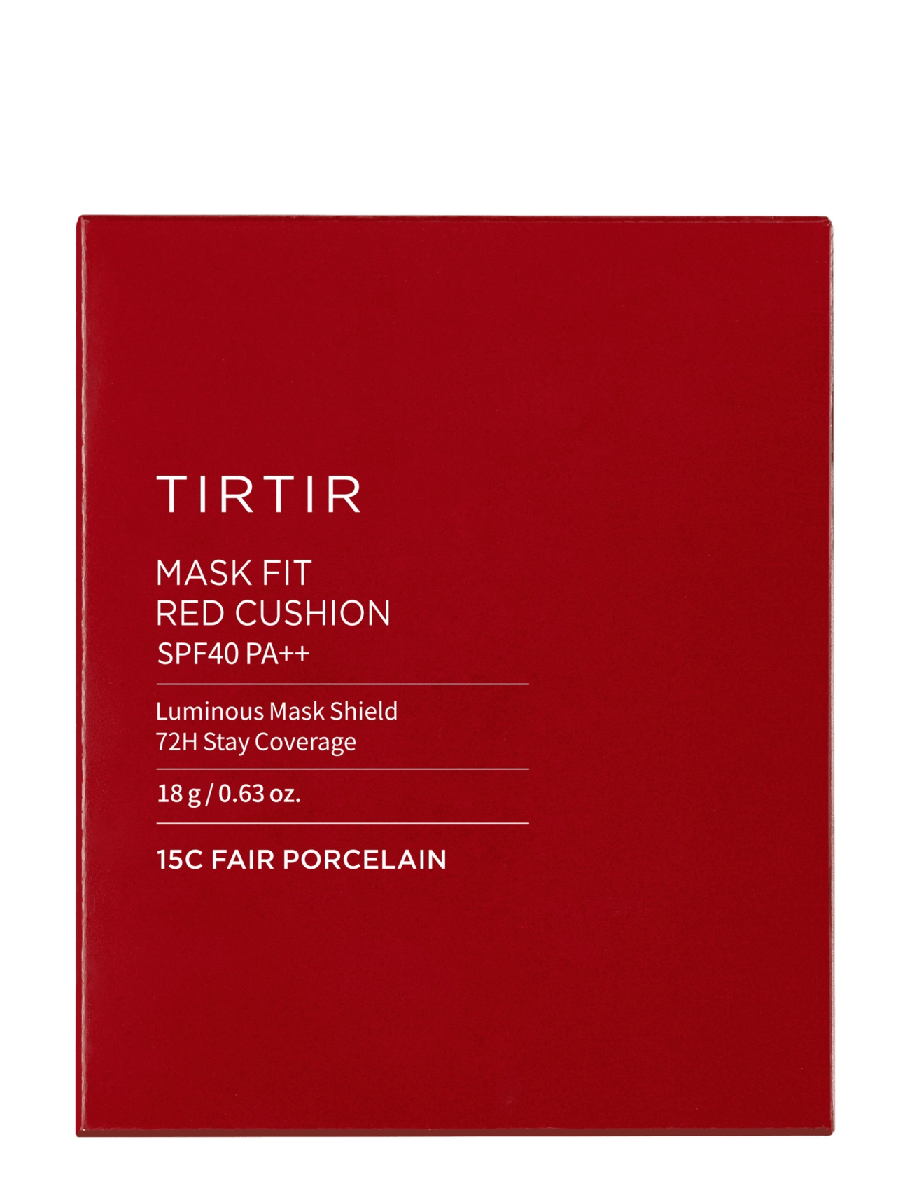 TIRTIR - TIRTIR Mask Fit Red Cushion 15C Fair Porcelain - makeup - 15c fair porcelain - 3