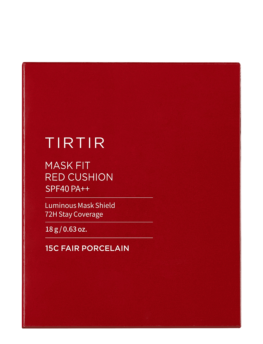 TIRTIR - TIRTIR Mask Fit Red Cushion 15C Fair Porcelain - makeup - 15c fair porcelain - 3