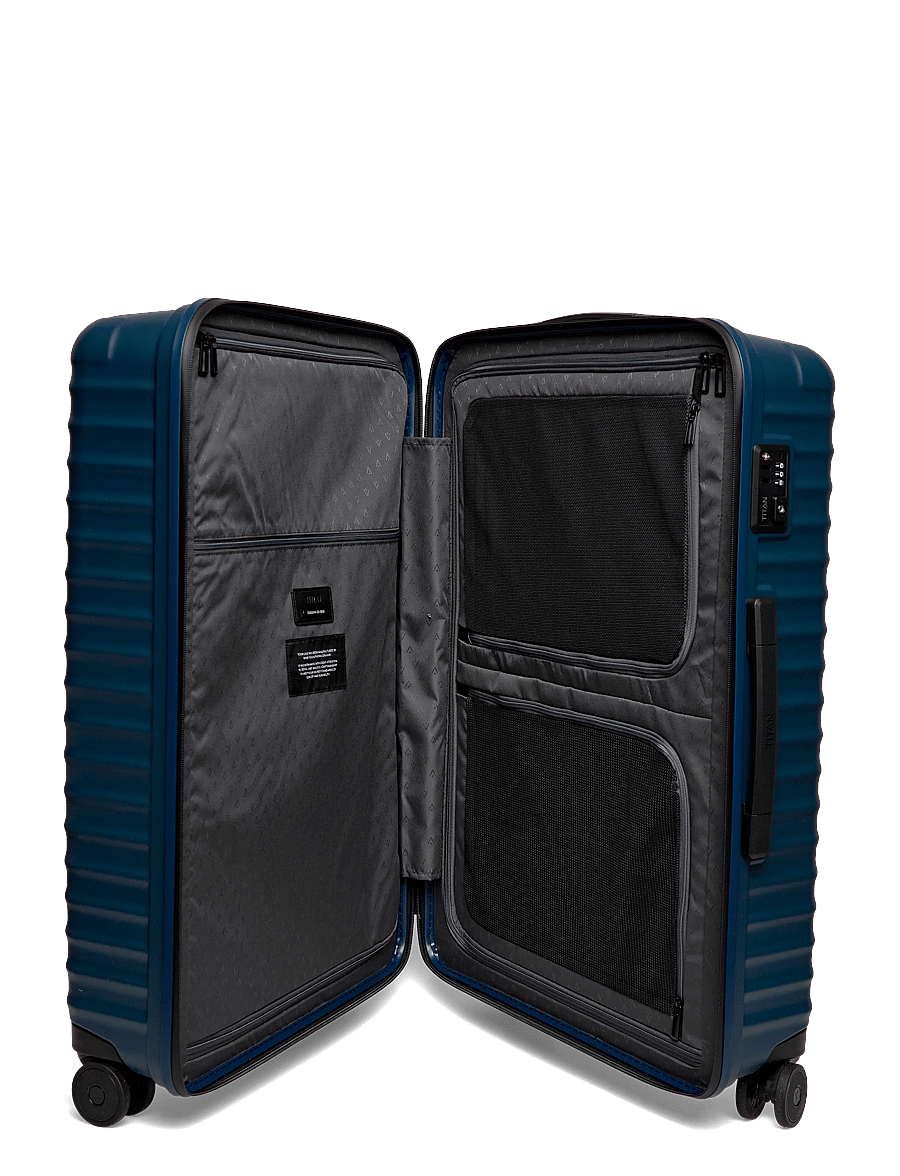 TITAN - UPGRADE 4w Trolley - keskmised kohvrid - midnight blue - 3