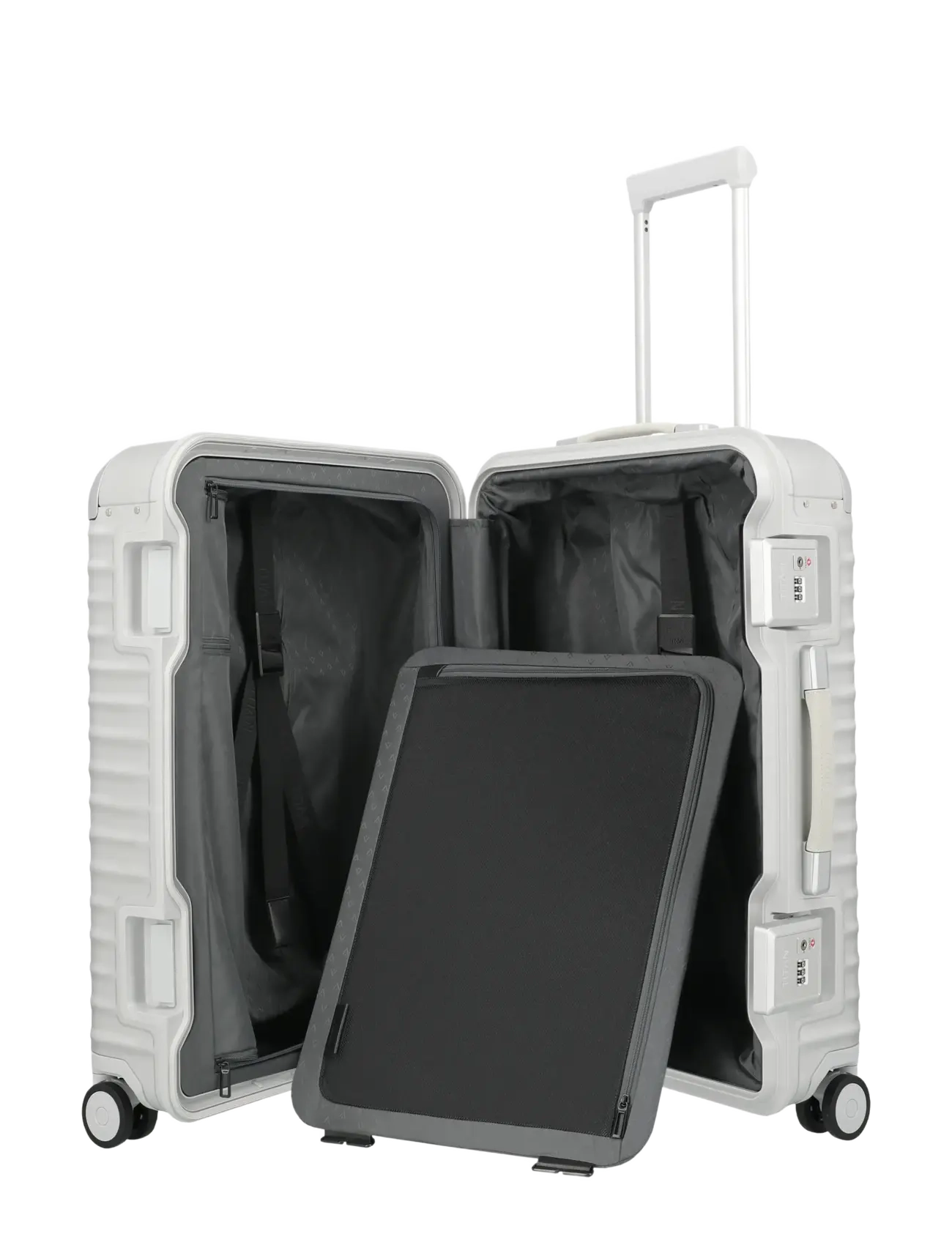 TITAN - Eternity 4 wheel trolley M+ - silver - 2