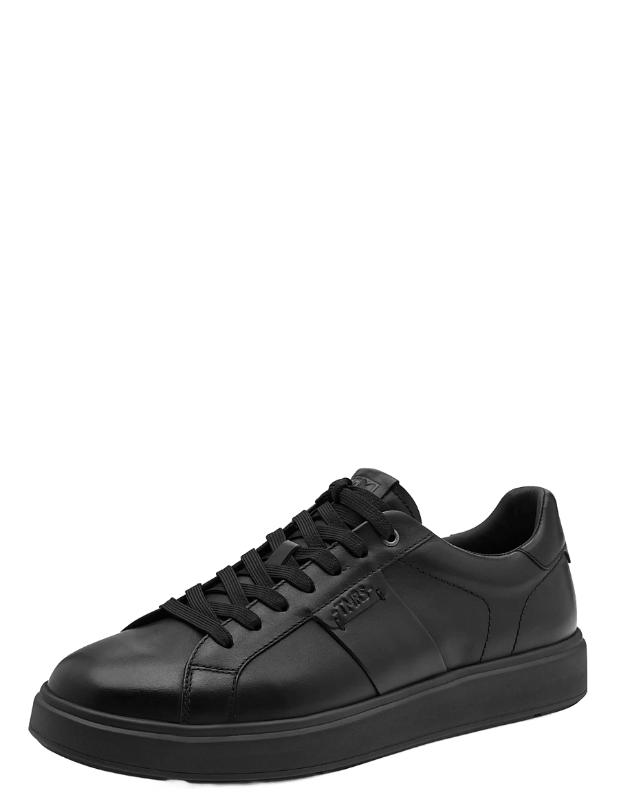 TMRS - Men Lace-up - sneakers - black leather - 0