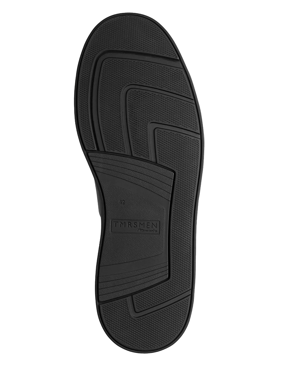TMRS - Men Lace-up - sneakers - black leather - 3