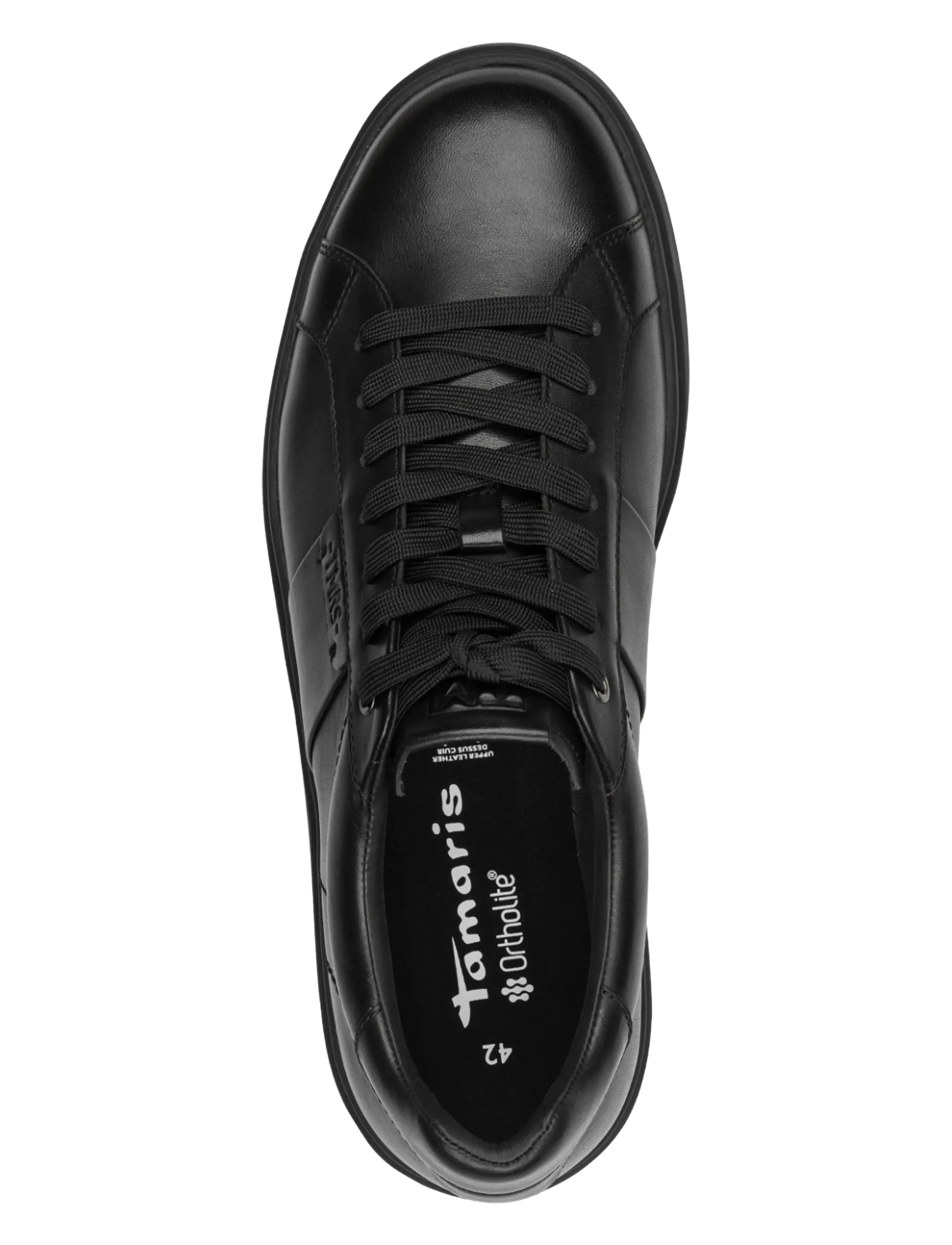TMRS - Men Lace-up - sneakers - black leather - 4