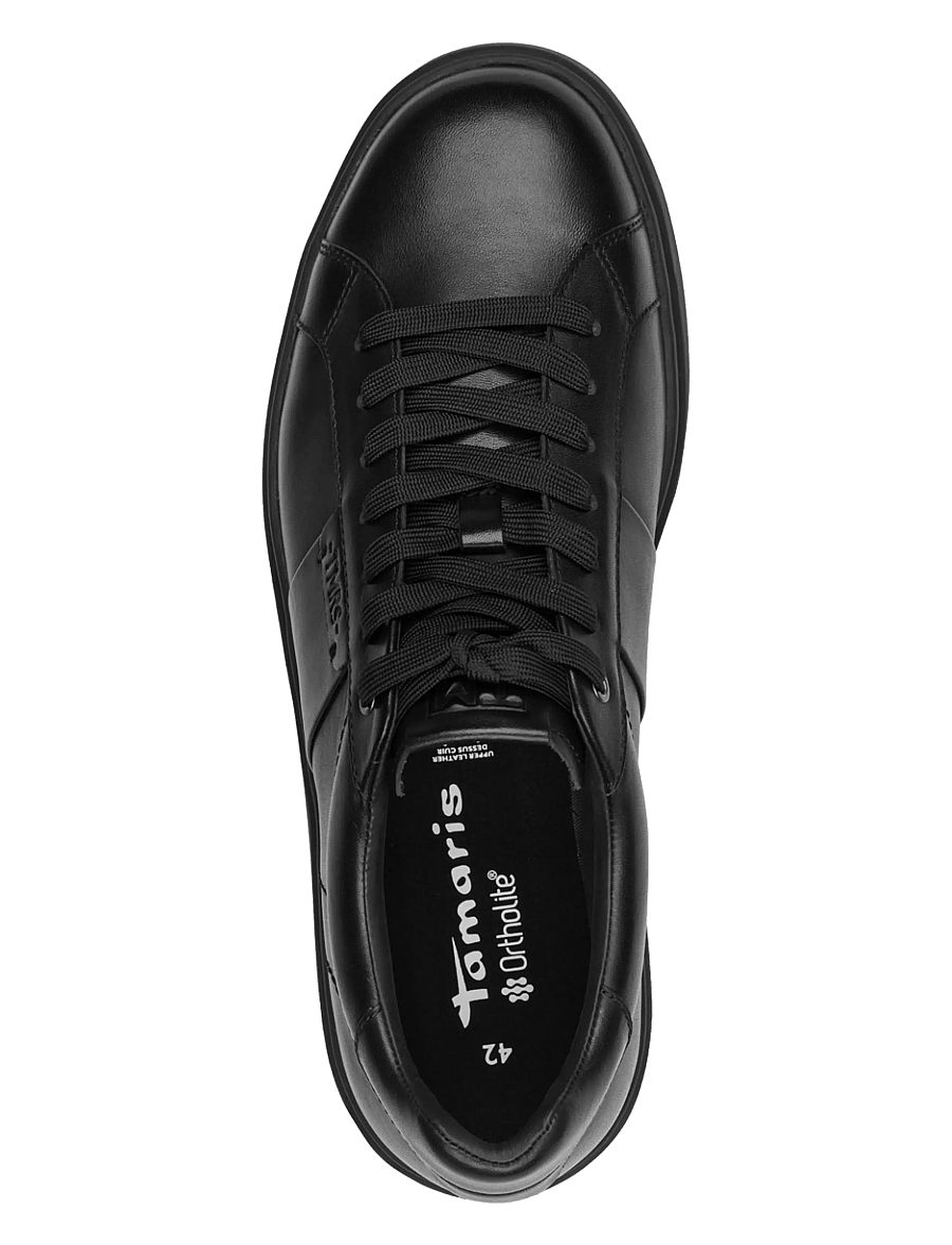 TMRS - Men Lace-up - sneakers - black leather - 4