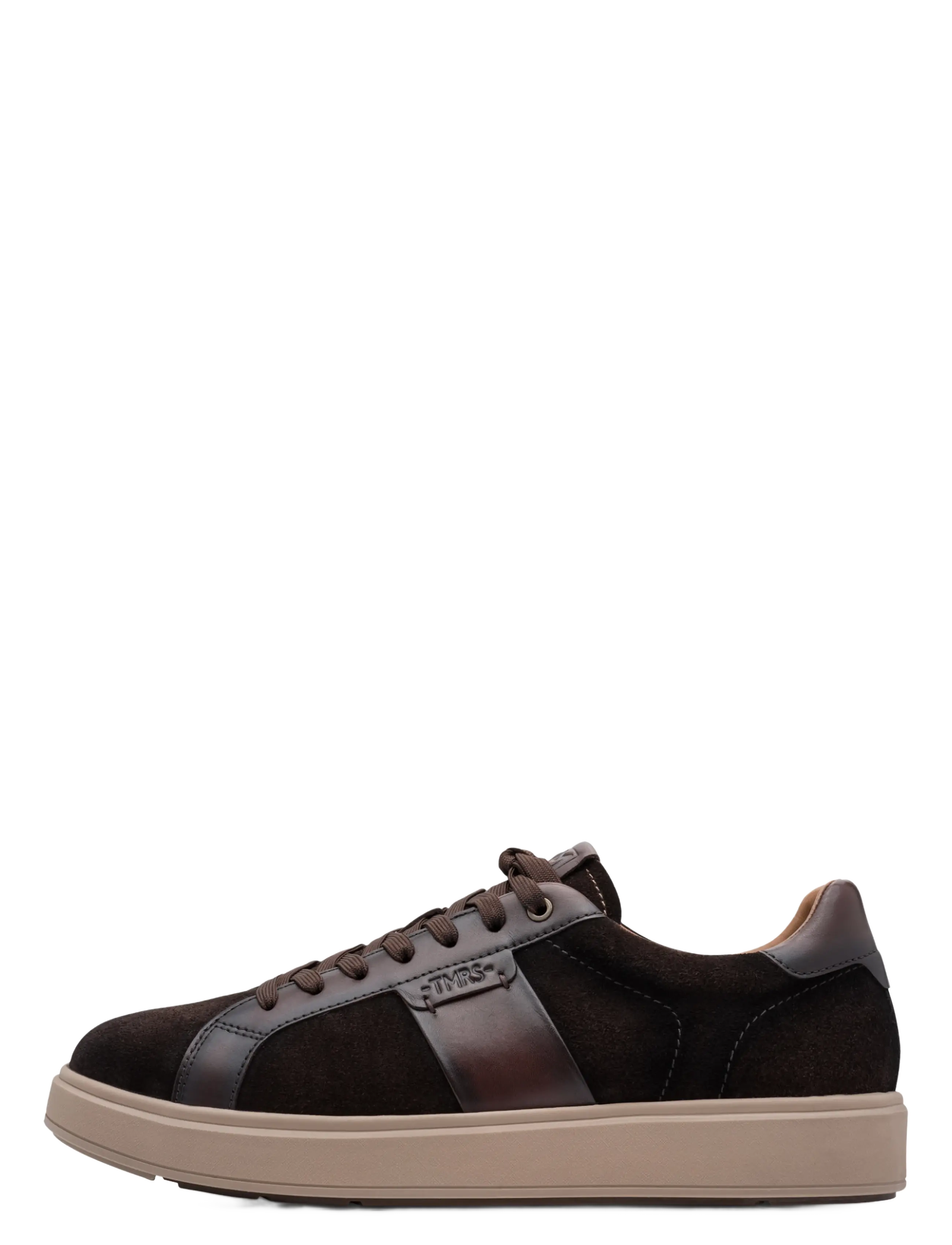 TMRS - Men Lace-up - sneakers - mocca comb - 1
