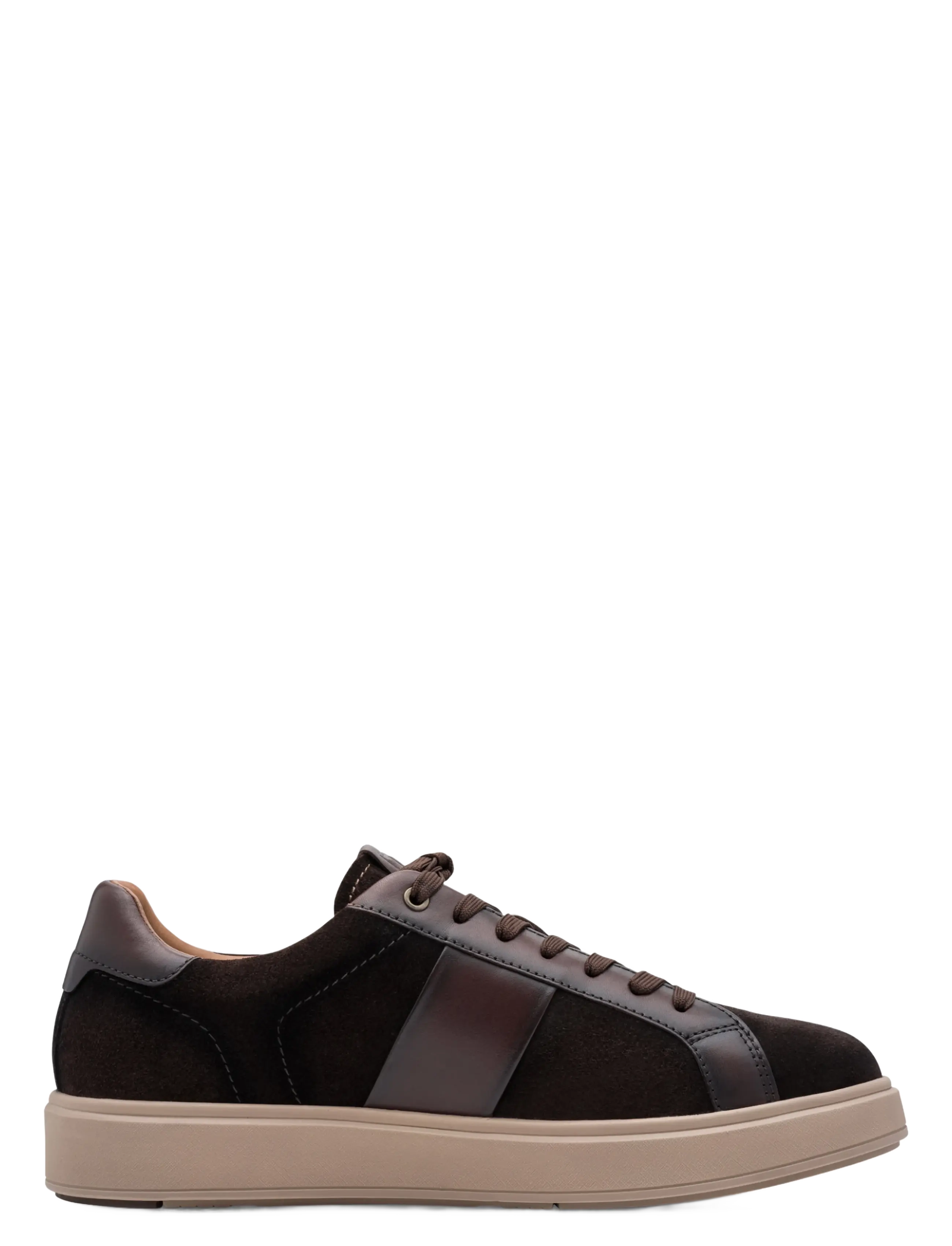 TMRS - Men Lace-up - sneakers - mocca comb - 2