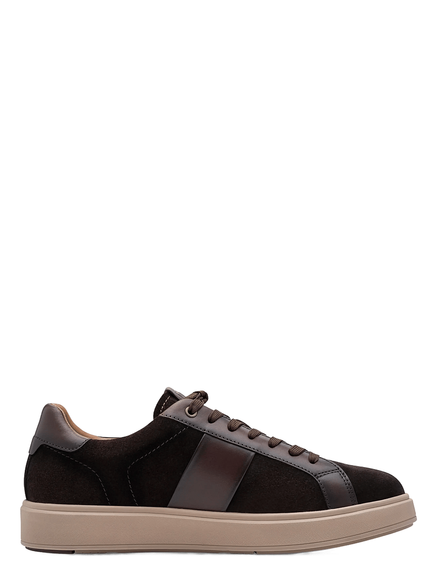 TMRS - Men Lace-up - sneakers - mocca comb - 2