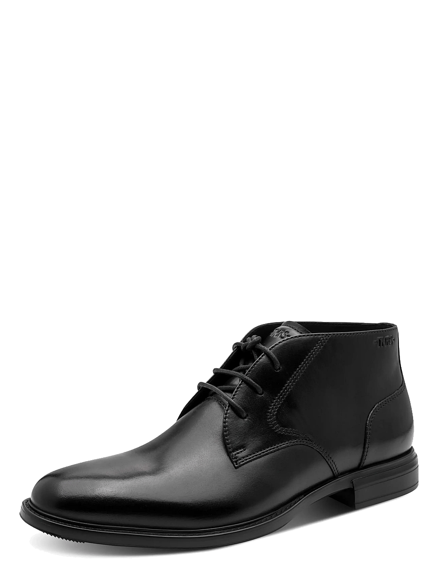 TMRS - Men Boots - chukka boots - black leather - 0