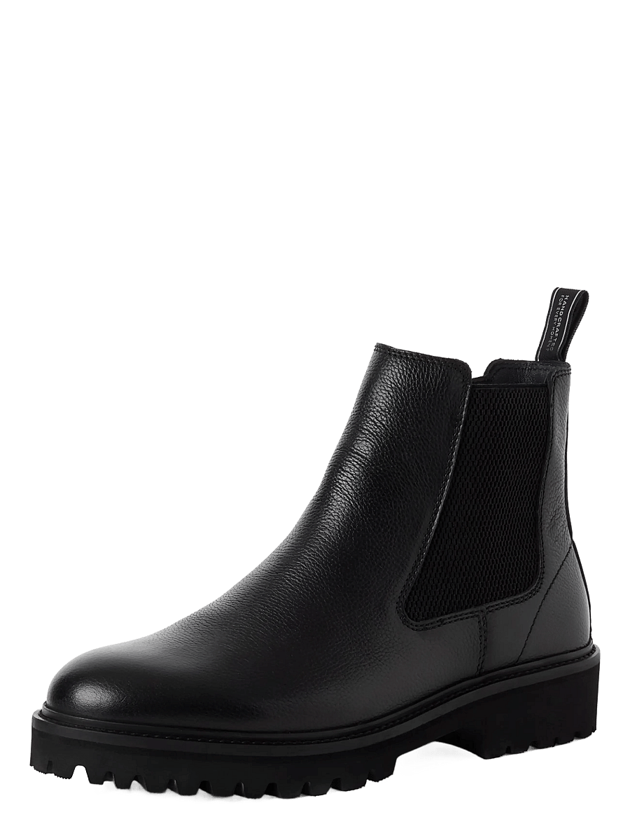 TMRS - Men Boots - chelsea boots - black leather - 0