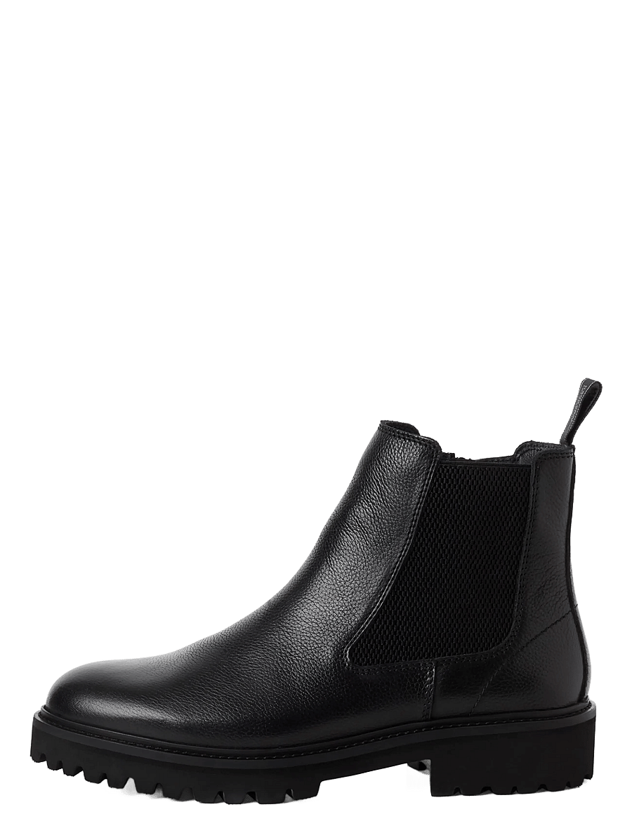 TMRS - Men Boots - chelsea boots - black leather - 1