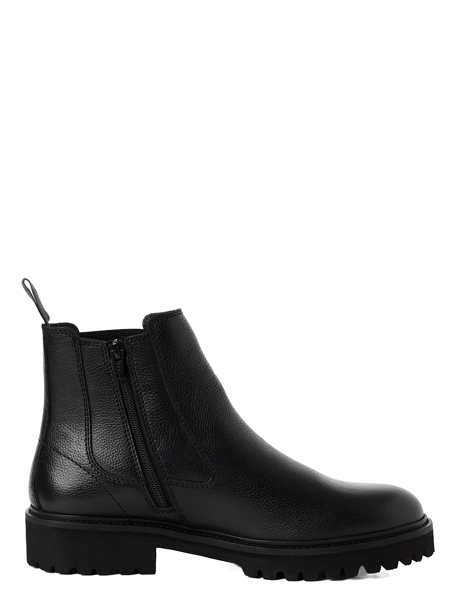 TMRS - Men Boots - chelsea boots - black leather - 2
