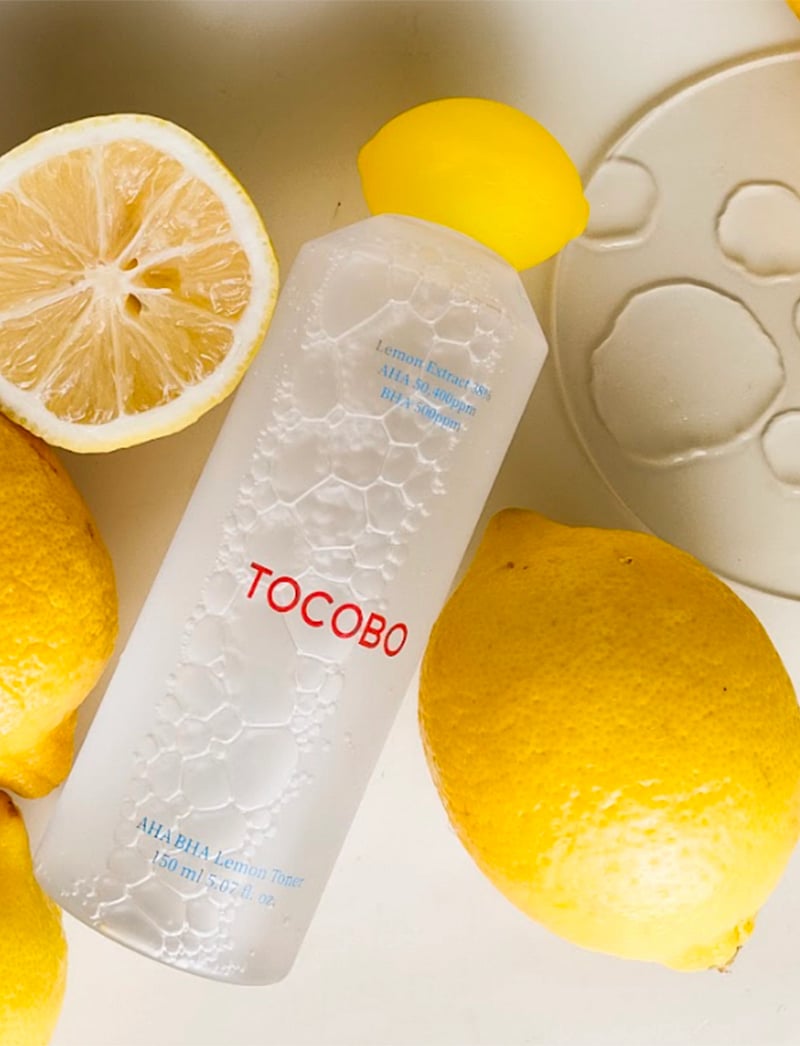Tocobo - AHA BHA Lemon Toner - hreinsandi tóner - clear - 0