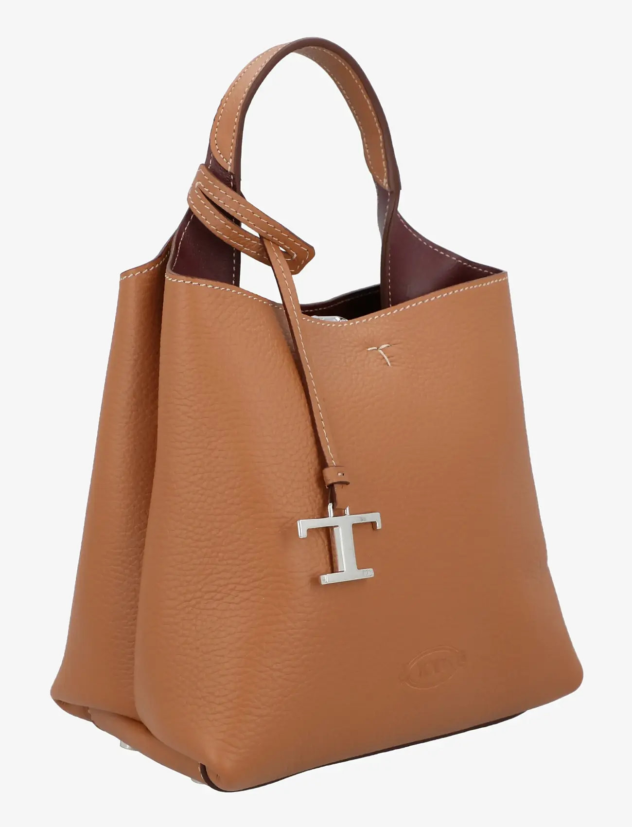 Tod's - Mini Leather Tote - særlige begivenheder - brown - 1
