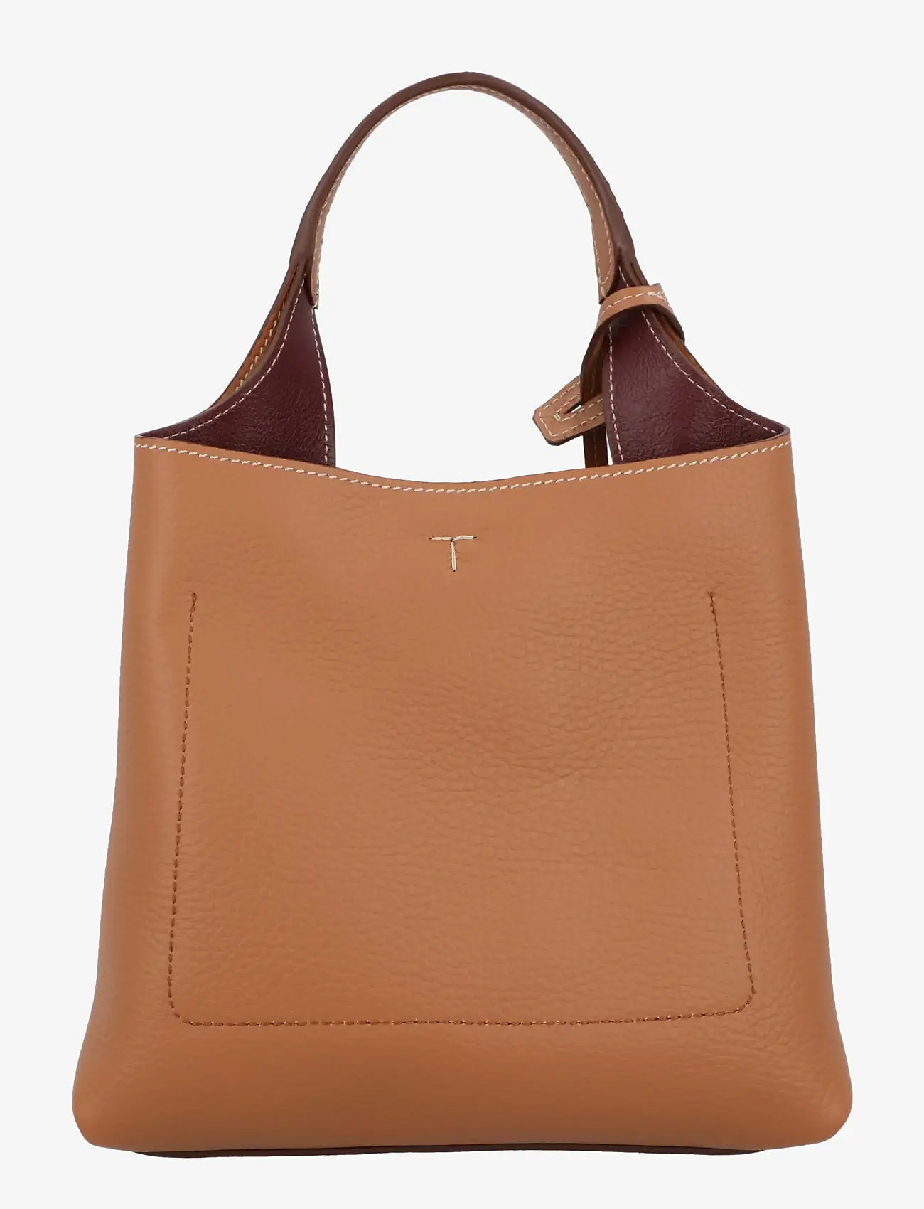 Tod's - Mini Leather Tote - særlige begivenheder - brown - 2