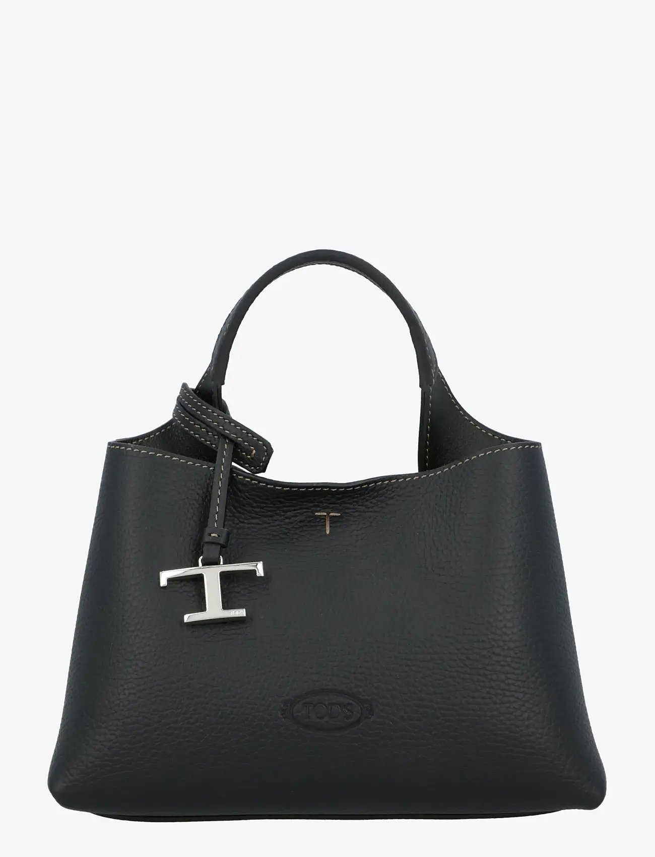 Tod's - Micro leather handbag - special occasions - black - 0