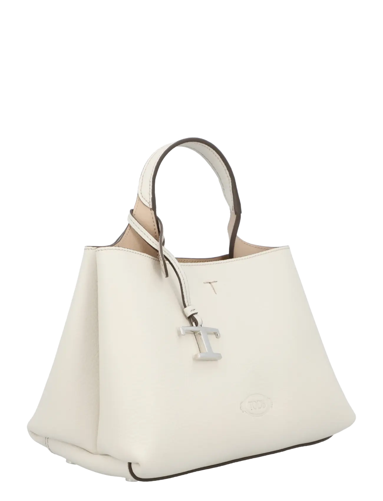 Tod's - Micro leather handbag - confirmation - white - 1