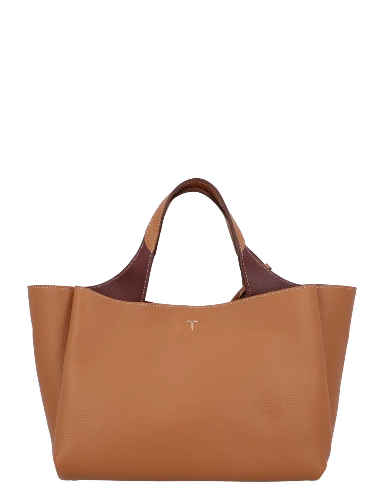 Tod's - Mini Leather Tote Bag - brown - 2