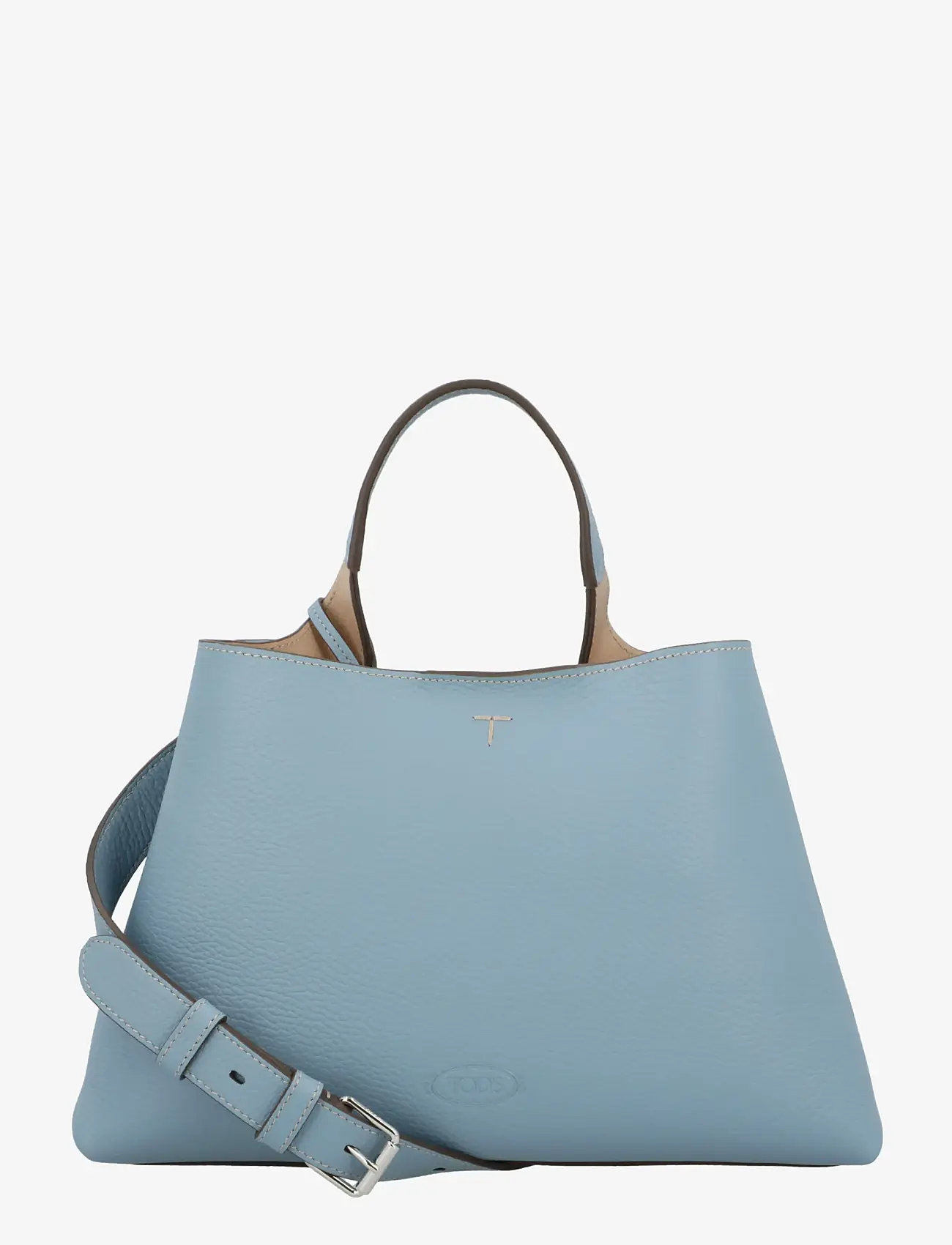 Tod's - Logo Printed Small Tote Bag - konfirmationstøj - blue - 0