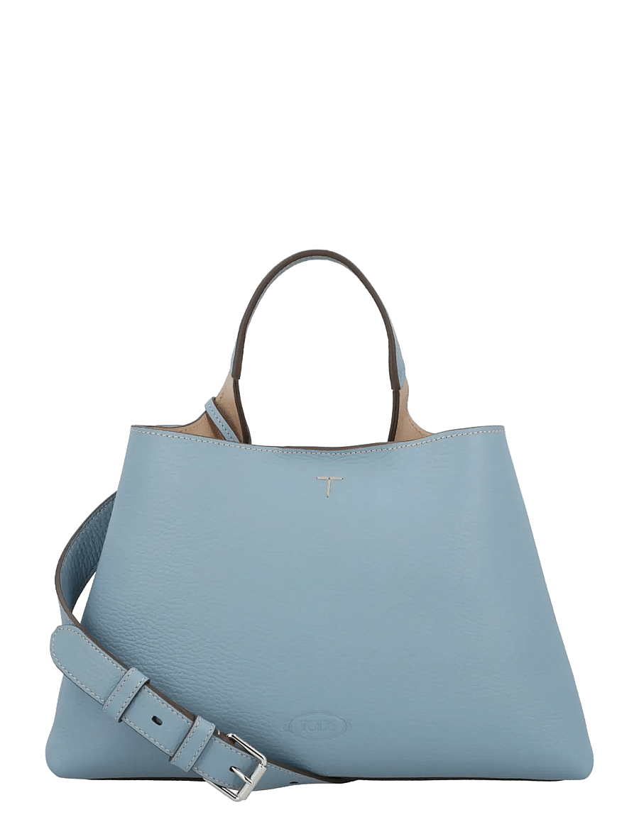 Tod's - Logo Printed Small Tote Bag - konfirmation - blue - 0