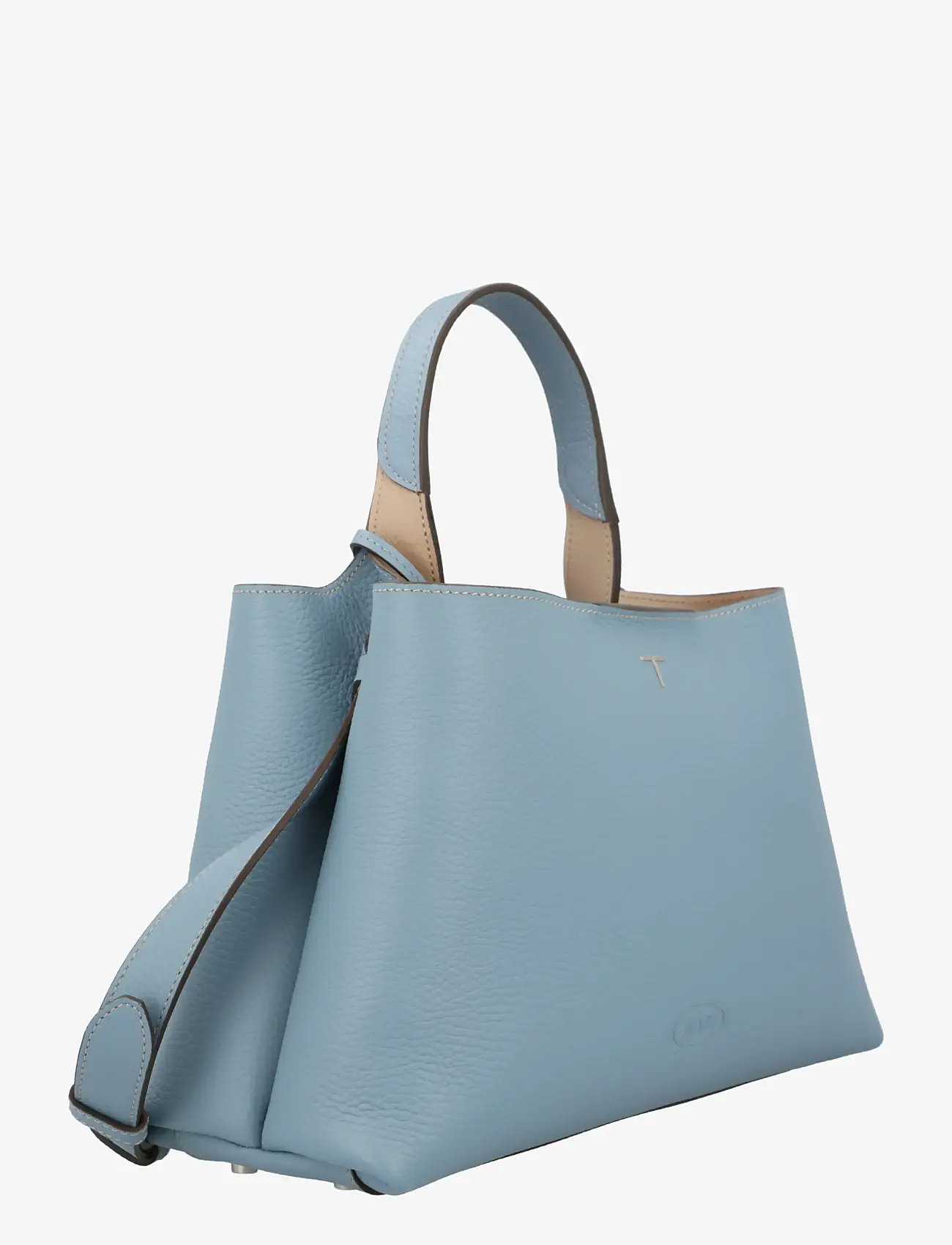 Tod's - Logo Printed Small Tote Bag - konfirmationstøj - blue - 1