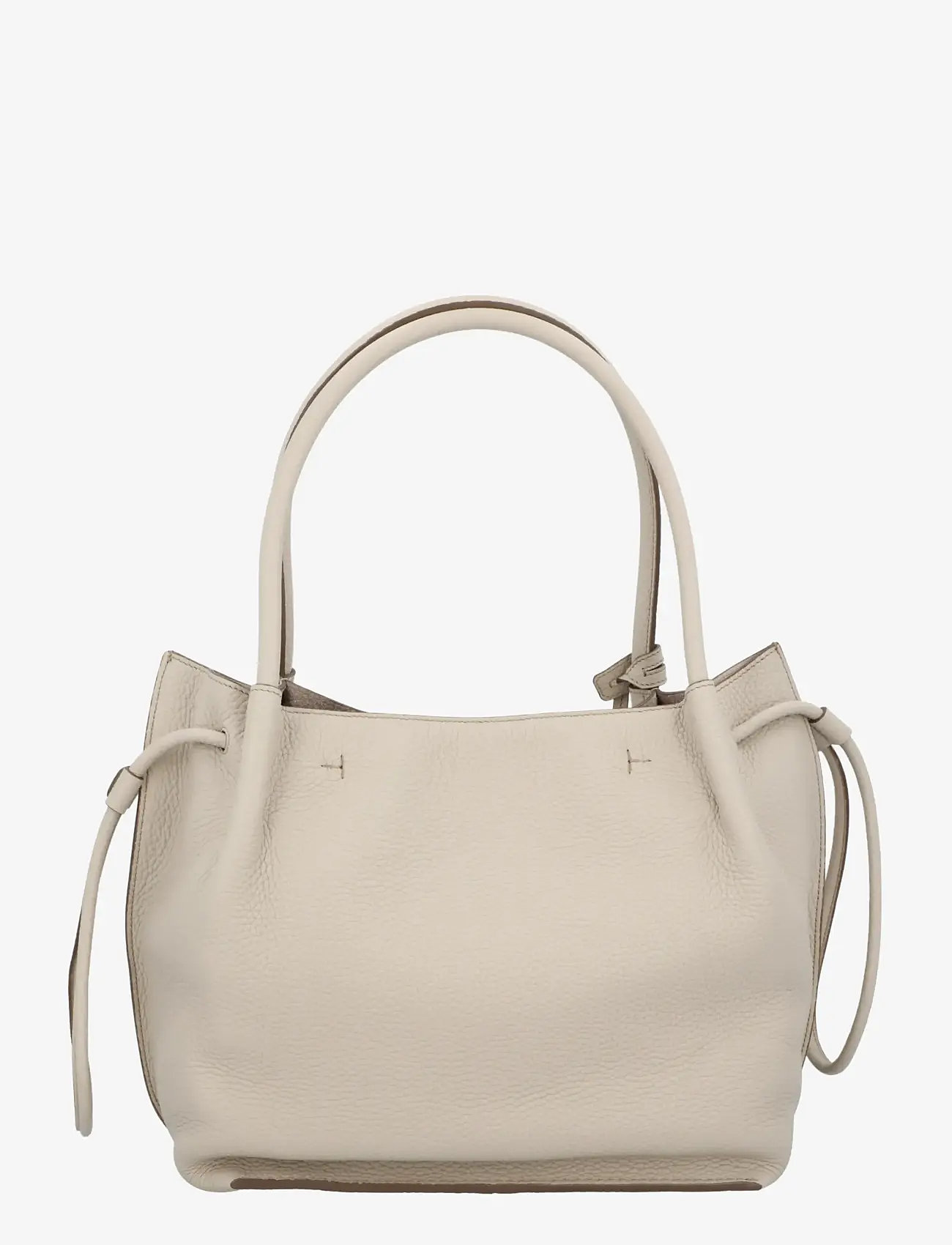 Tod's - Bucket Bag in Leather Medium - paunkotid - beige - 2
