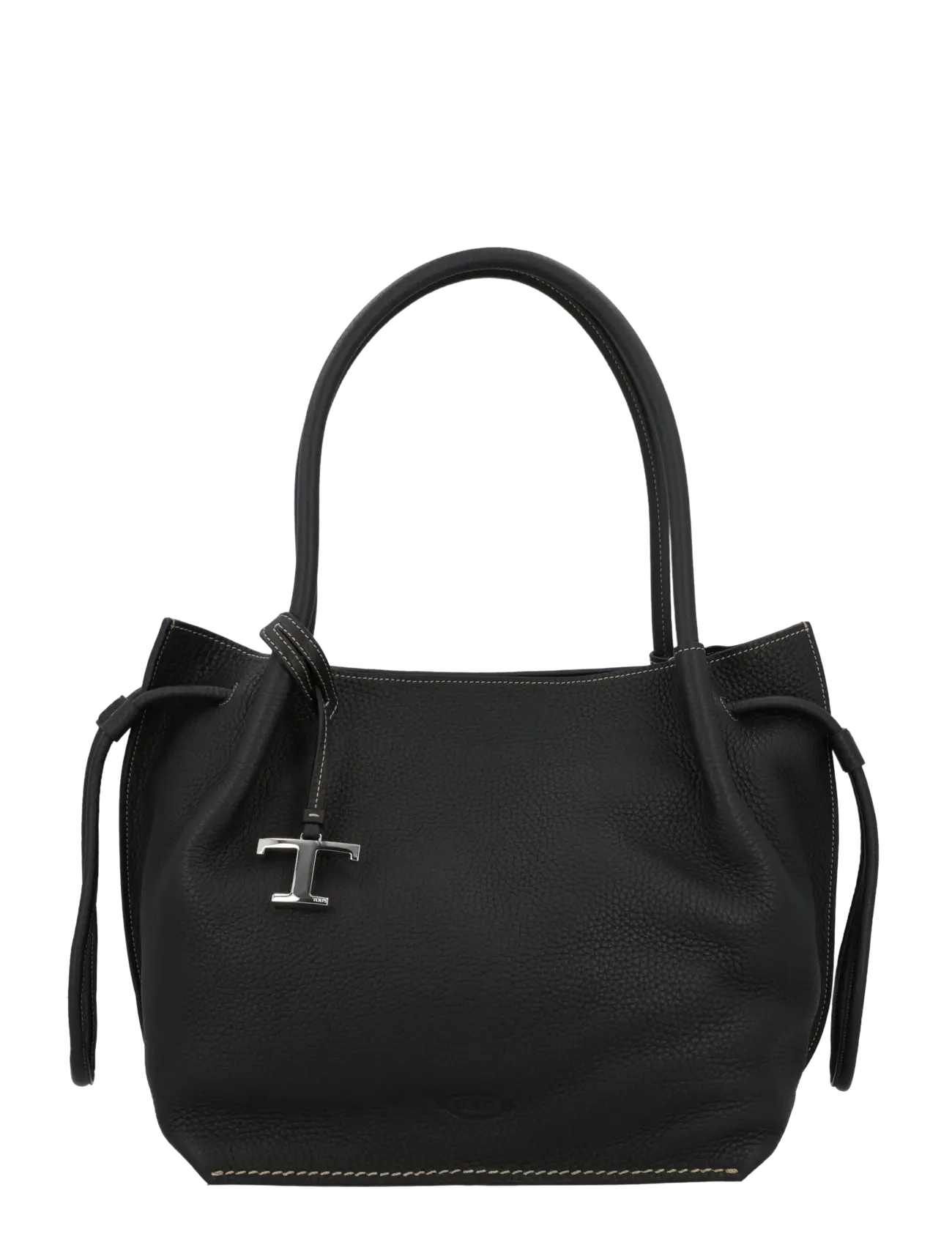 Tod's Bucket Bag In Leather Medium, One Size, Black, Tasker > Spande, Dame