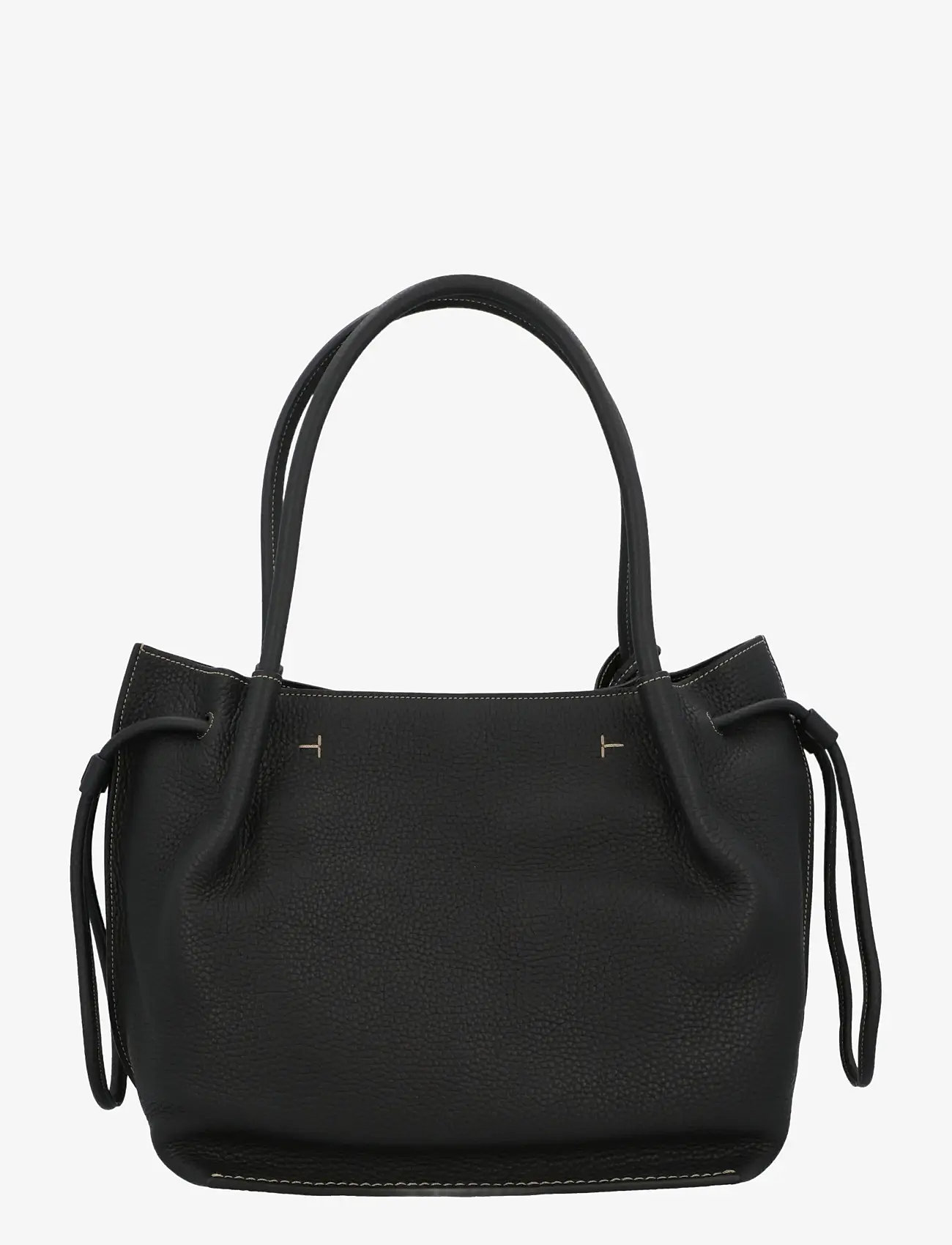 Tod's - Bucket Bag in Leather Medium - bucket bags - black - 2