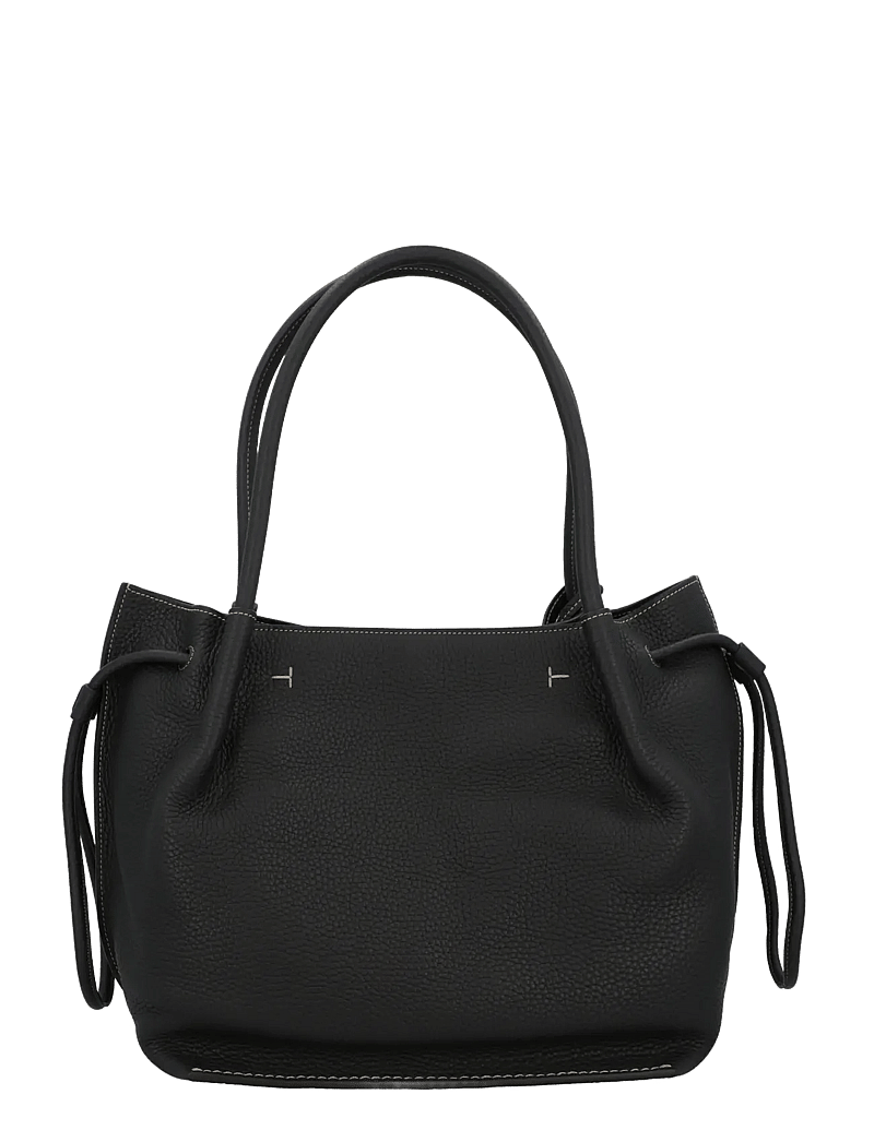Tod's - Bucket Bag in Leather Medium - bucket bags - black - 2