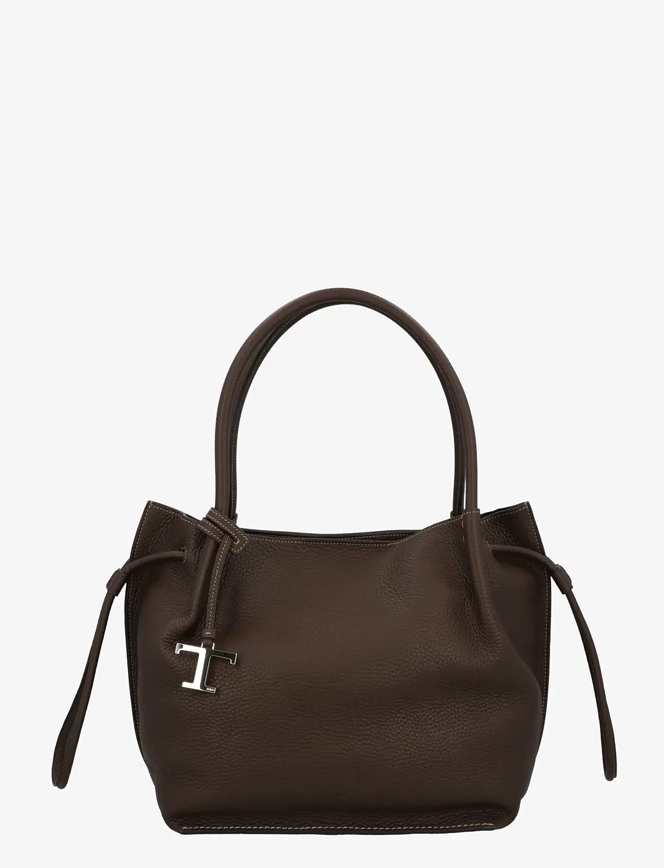 Tod's - Bucket Bag in Leather Medium - beuteltaschen - brown - 0